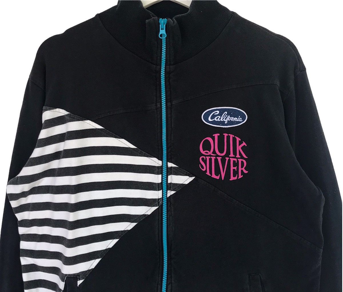Quiksilver × Vintage Quicksilver california big spellout sweater sweatshirt Size US L / EU 52-54 / 3 - 3 Thumbnail