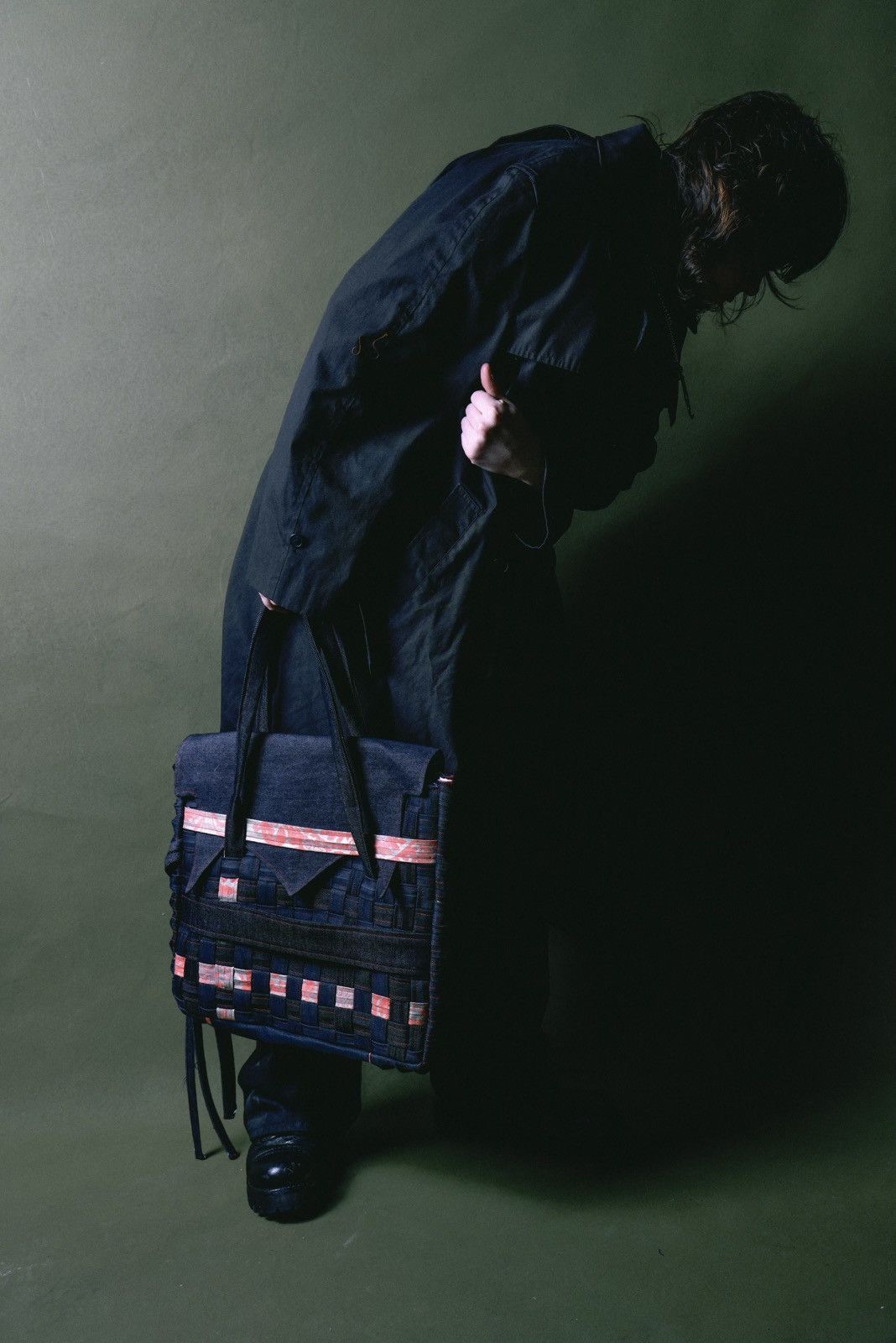 Other Remingtn Large woven denim bag Size 36 - 1 Thumbnail