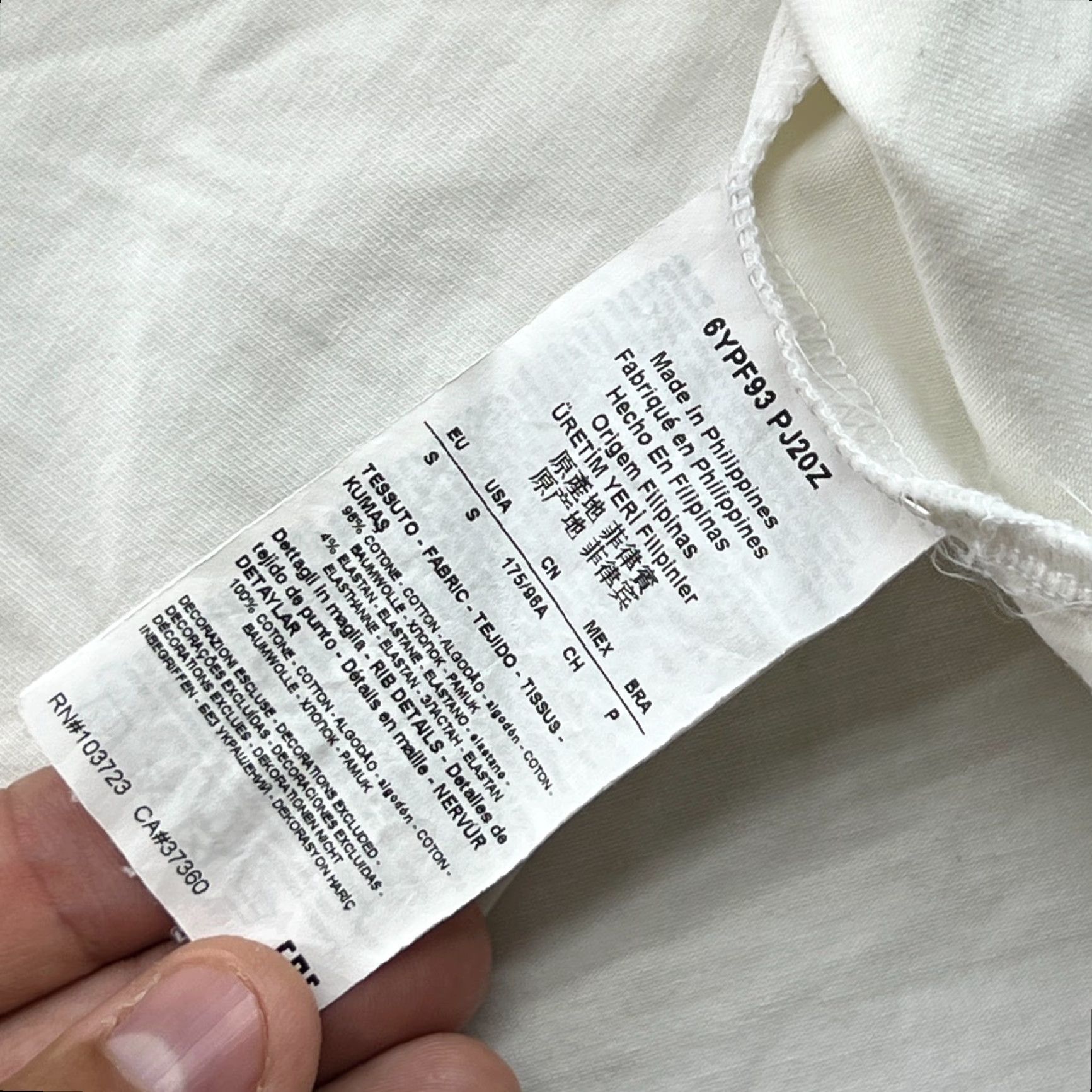 Emporio Armani Emporio Armani EA7 Mens Polo Shirt Small White Short Sleeve Button Up Shirt Mens XS-Short Sleeve? Size US S / EU 44-46 / 1 - 7 Thumbnail
