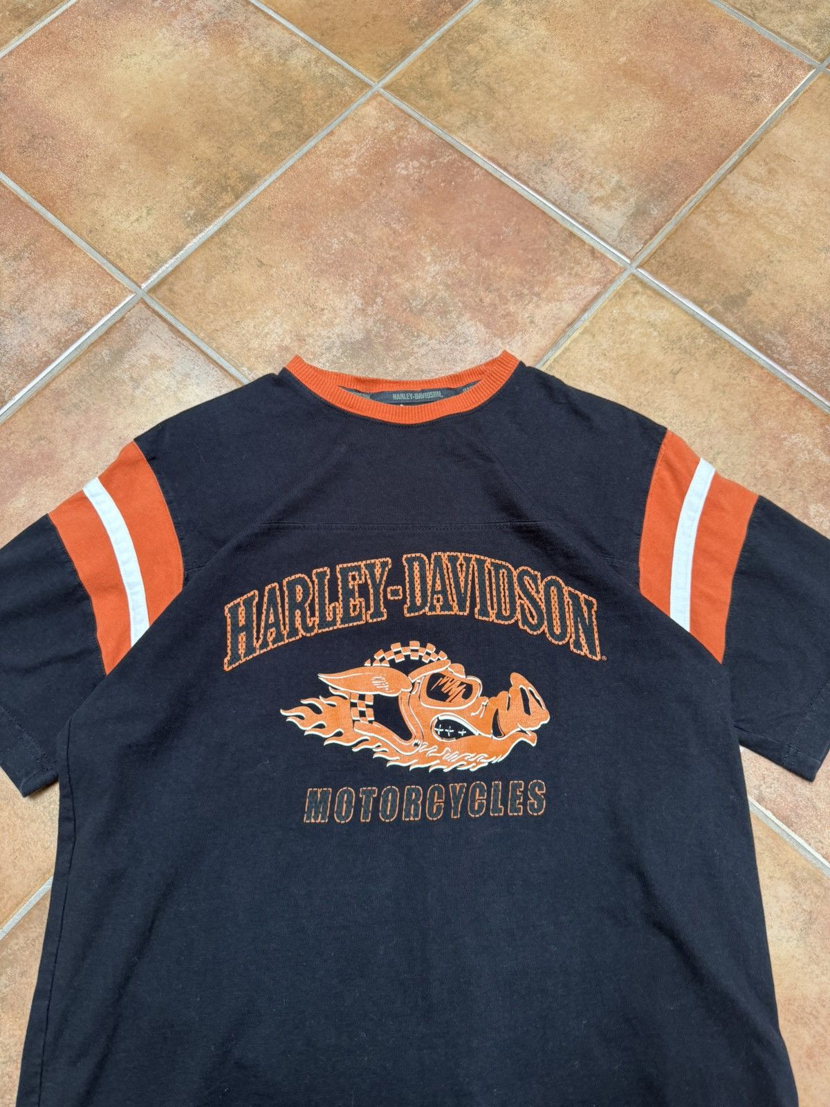 Harley Davidson Vintage Harley Davidson Ringer tee Size US M / EU 48-50 / 2 - 3 Thumbnail