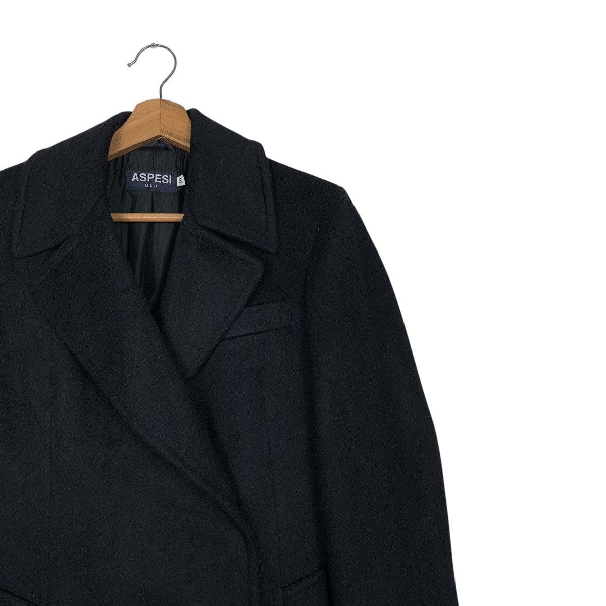 Aspesi Aspesi Blu Wool Coat Size S / US 4 / IT 40 - 5 Thumbnail
