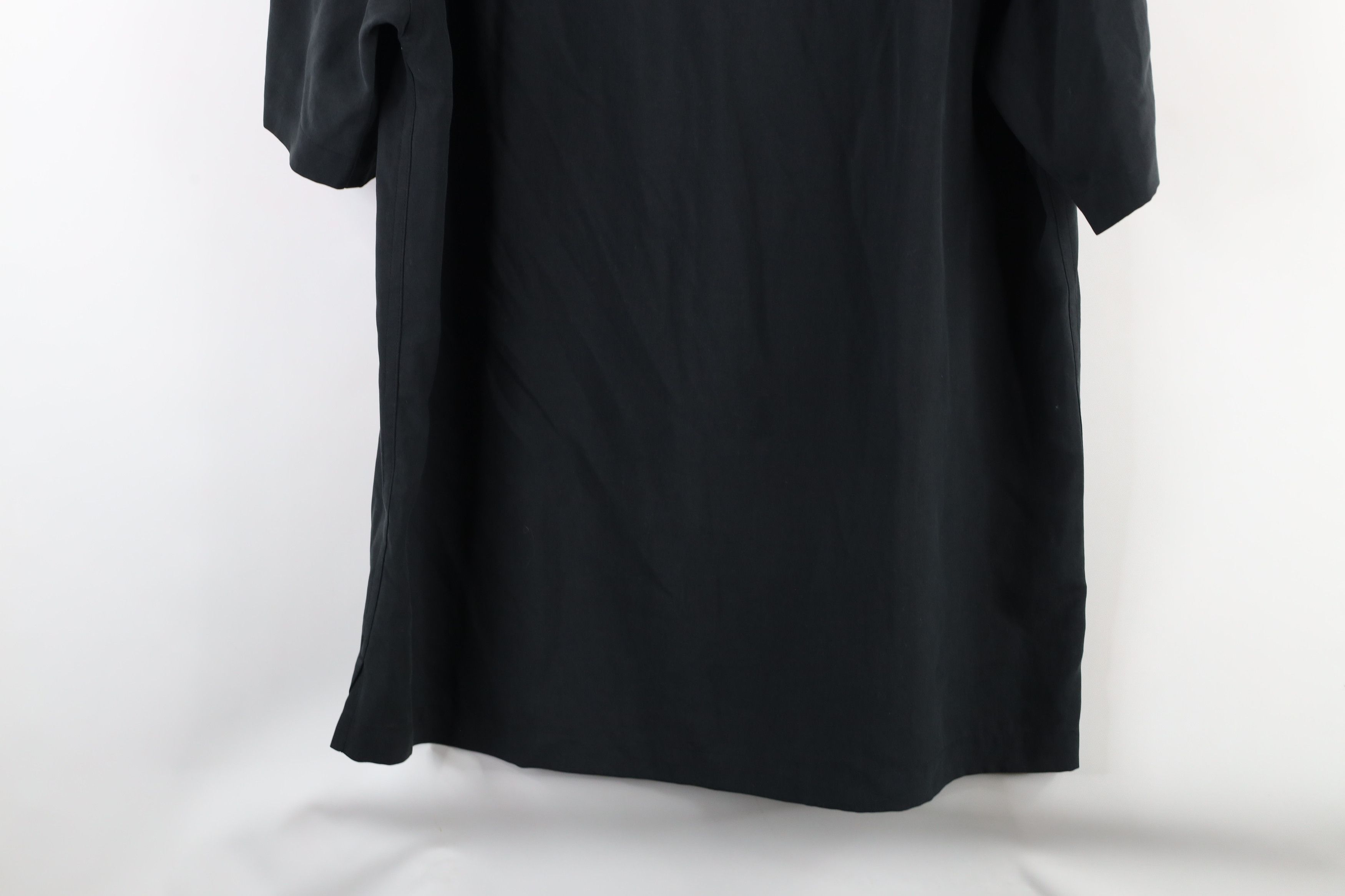 Vintage Vintage 90s Streetwear Silk Short Sleeve Button Shirt Black Size US M / EU 48-50 / 2 - 9 Thumbnail