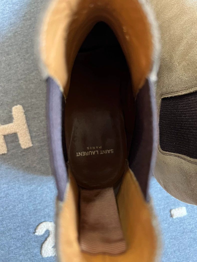 Saint Laurent Paris Saint Laurent Paris 21ss fur fur Chelsea boots Size US 9 / EU 42 - 7 Thumbnail