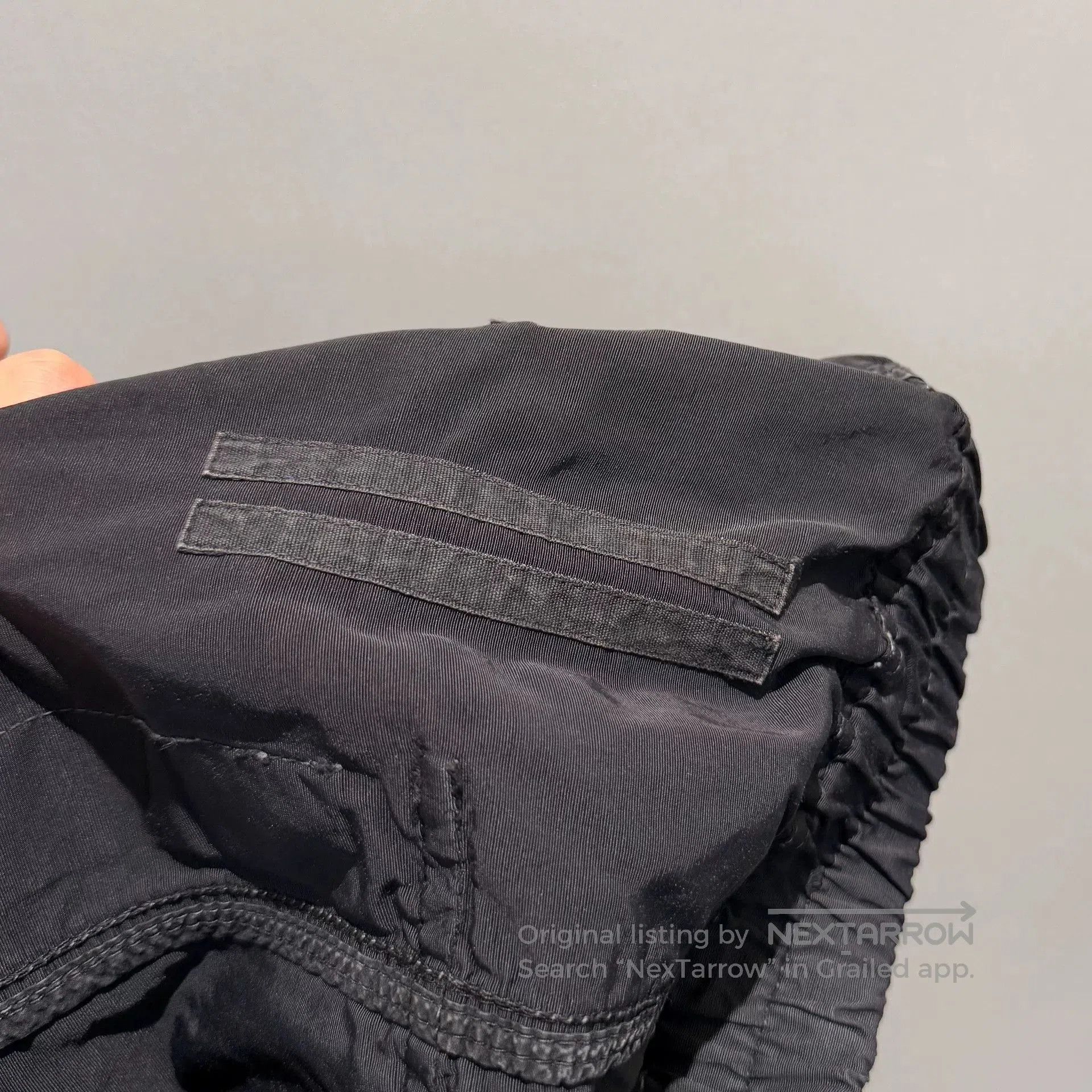 Rick Owens Rick Owens Black Drawstring Shorts. Size US 26 / EU 42 - 5 Thumbnail
