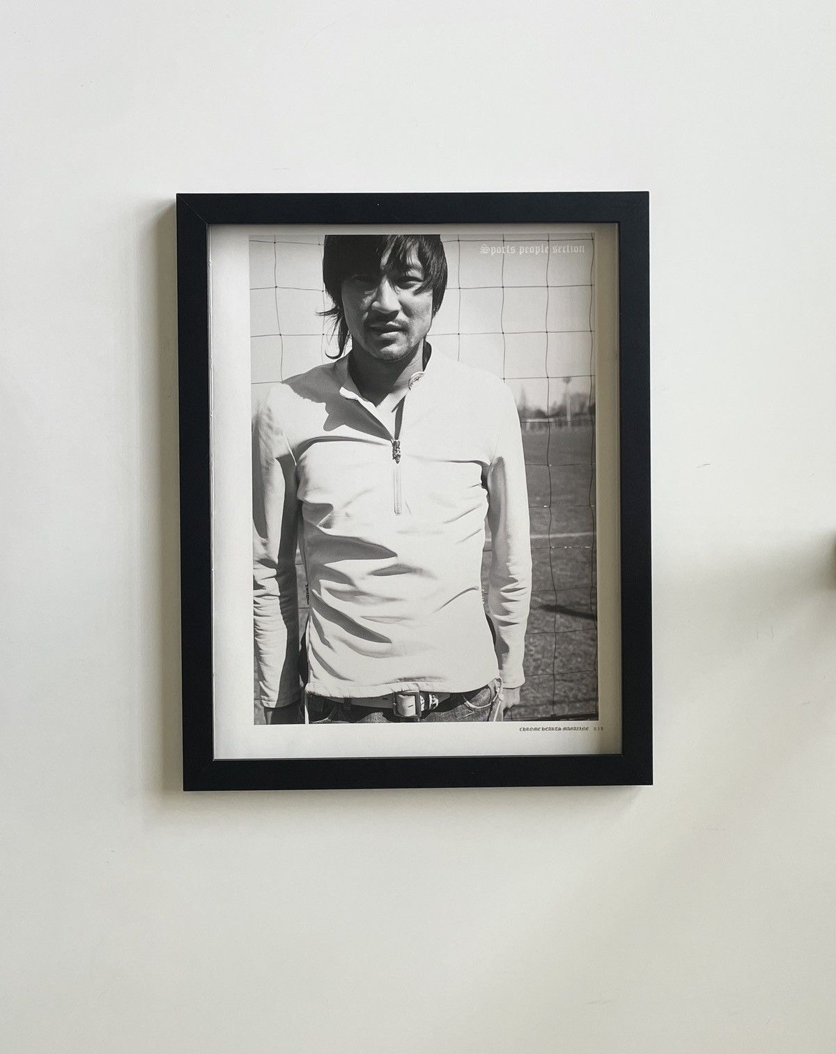 Chrome Hearts × Vintage Chrome Hearts black/white photo Poster framed 9x11 Size ONE SIZE - 1 Thumbnail