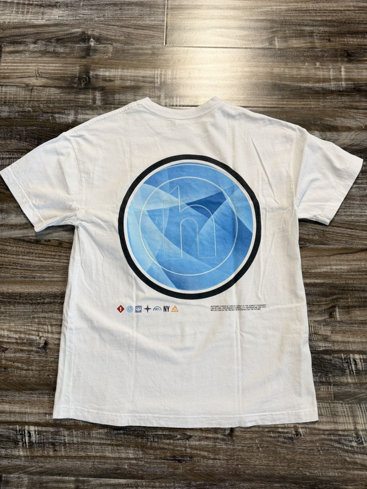 HIDDEN Hidden White Aero Tech Tee Size US M / EU 48-50 / 2 - 4 Thumbnail