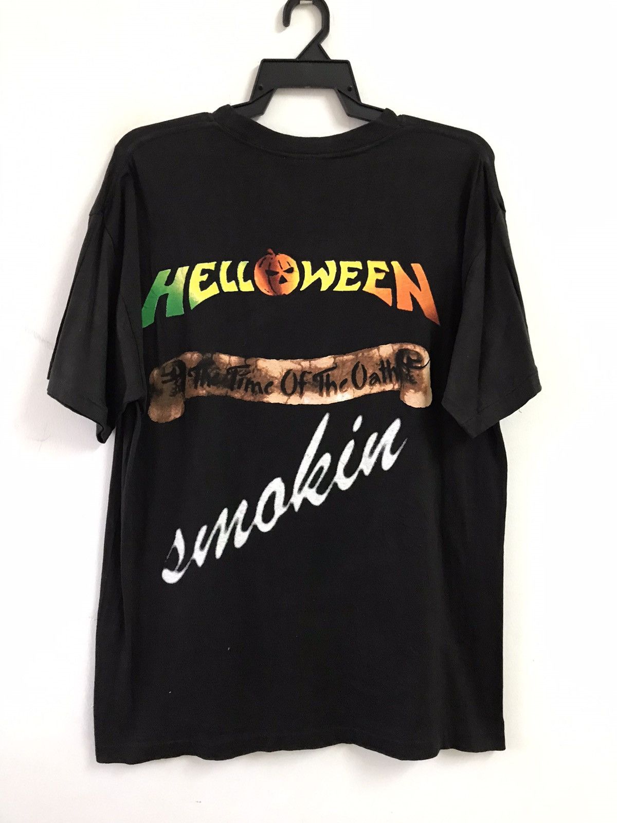 90s helloween バンドTシャツ　ヴィンテージ Vintage 90's Helloween T-shirt Heavy Metal Hard Rock Band