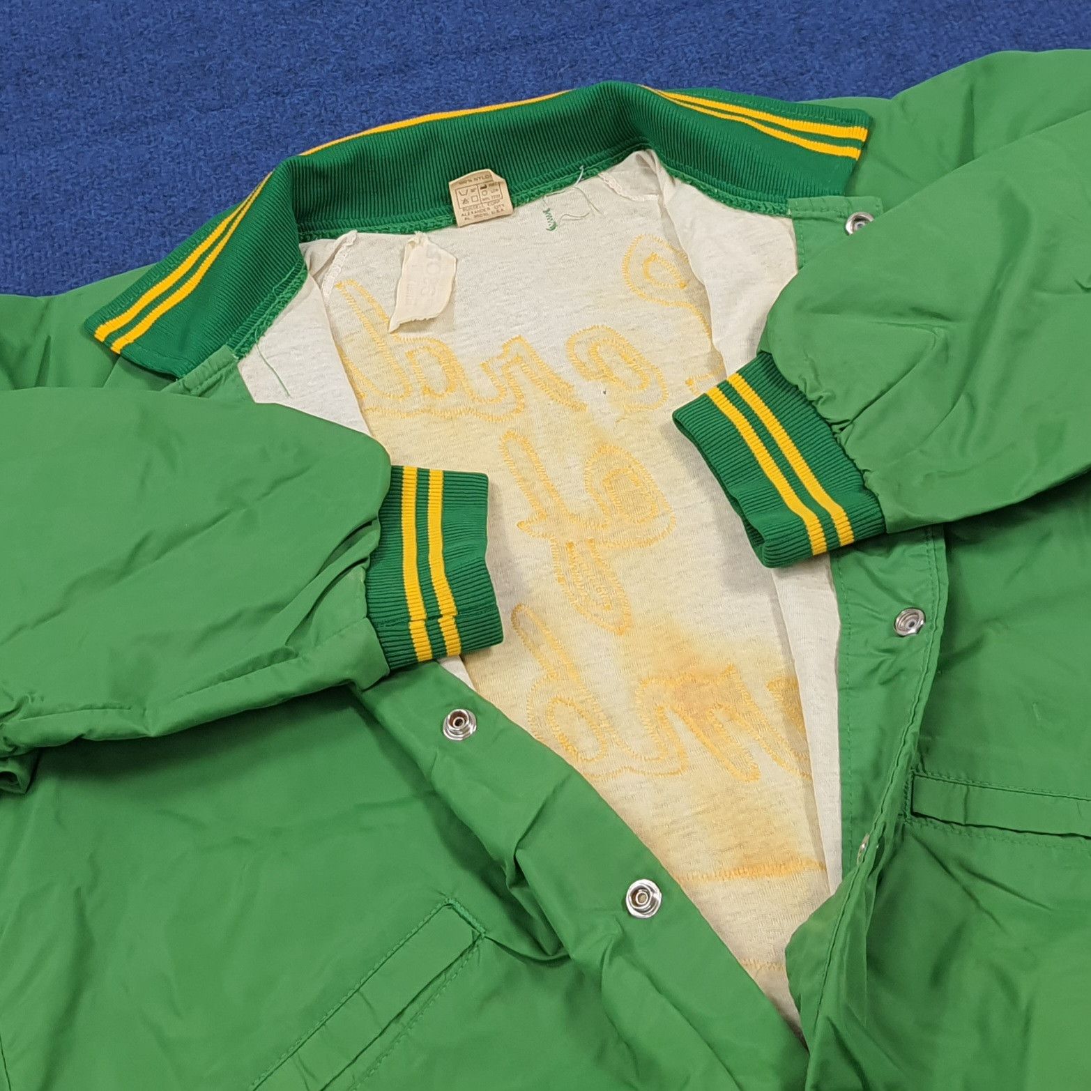 Russell Athletic Vintage Lambda Chi Alpha Fraternity Coaches Jacket C306N13 Size US M / EU 48-50 / 2 - 5 Thumbnail
