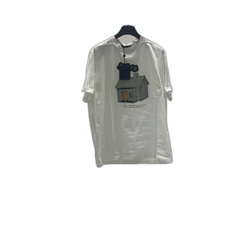 Louis Vuitton Louis Vuitton House Print Short Sleeve T -2505 Size US XXL / EU 58 / 5 - 1 Thumbnail