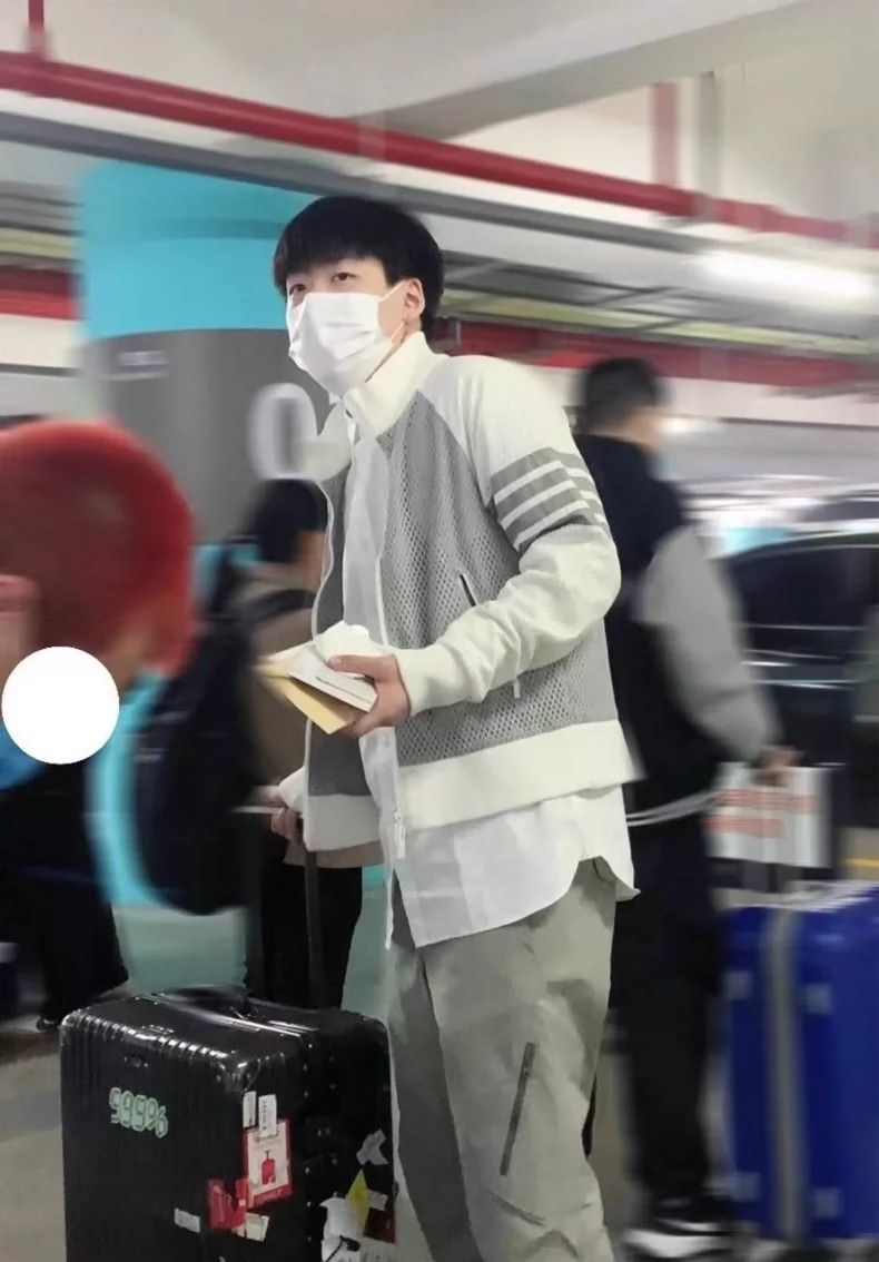 Thom Browne Thom Browne size1 Gray and white mesh zipper jacket Size US S / EU 44-46 / 1 - 8 Thumbnail
