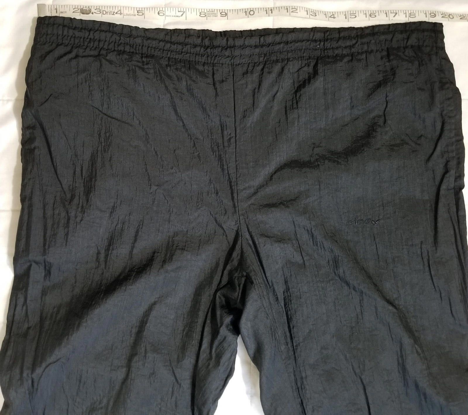 Erima VTG Erima Size 4 Black W/ Color Cuffed 80's Tracksuit Pants Size 27" / US 4 / IT 40 - 6 Thumbnail
