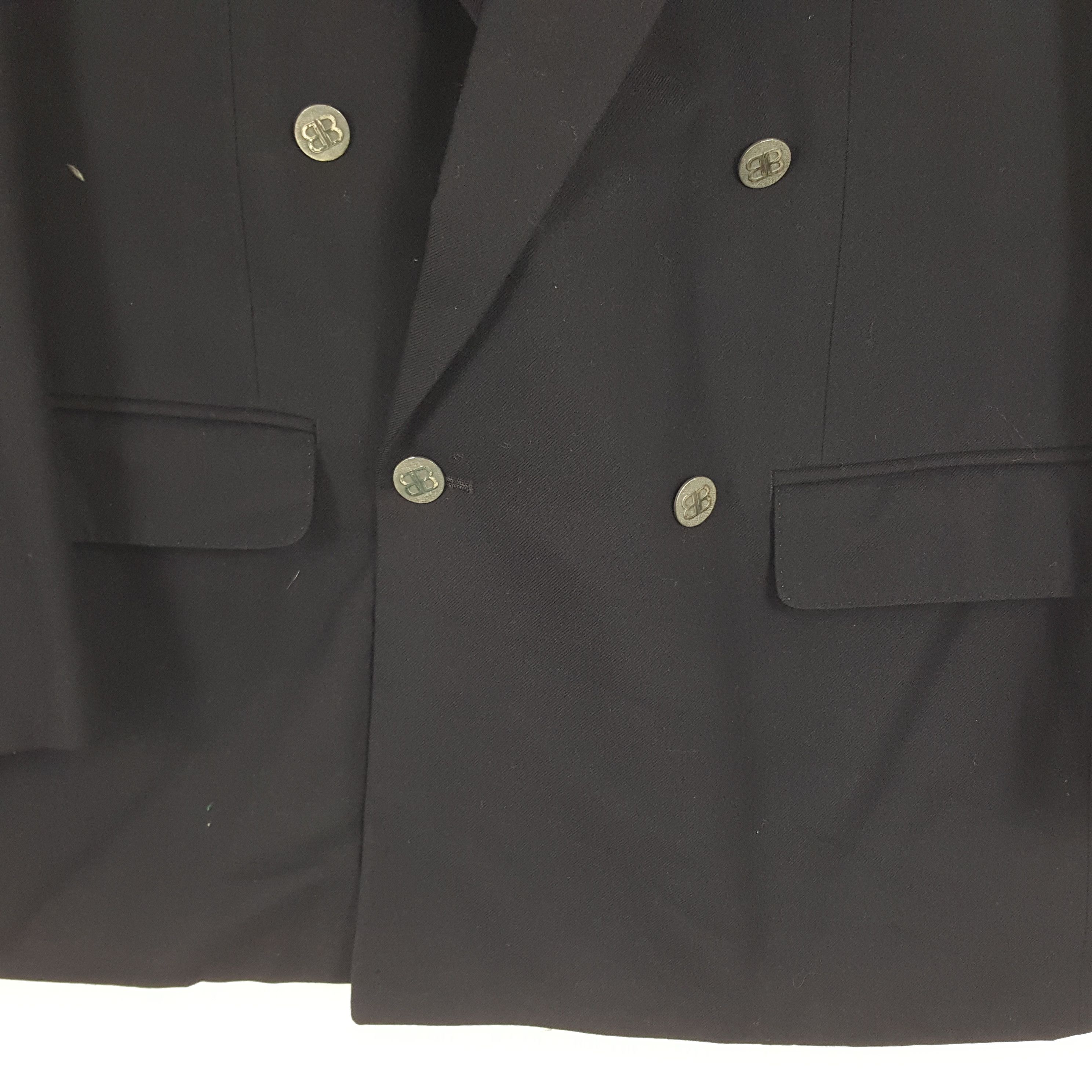 Balenciaga Vintage Balenciaga Sport Italian Brand Blazer Jacket Size US M / EU 48-50 / 2 - 2 Thumbnail