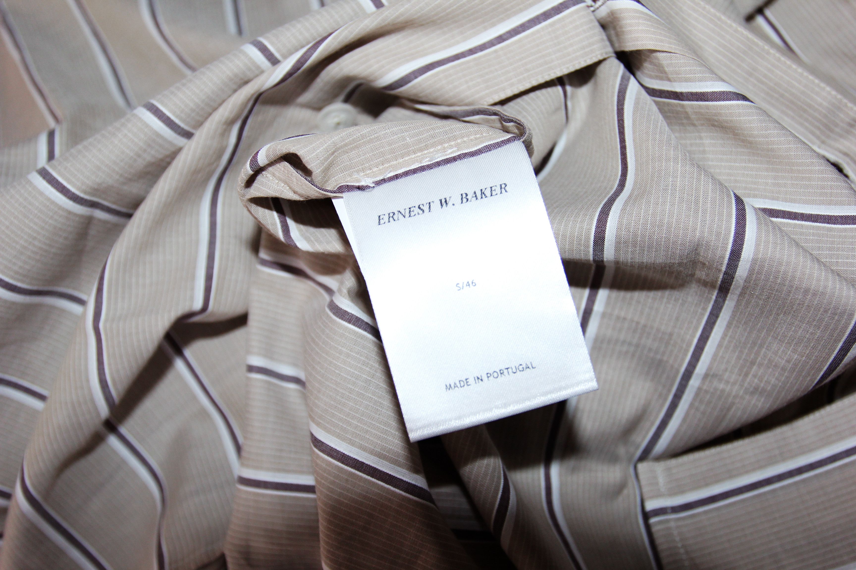Ernest W. Baker BNWT SS23 ERNEST W. BAKER SHORT SLEEVE SHIRT 46 Size US S / EU 44-46 / 1 - 9 Thumbnail