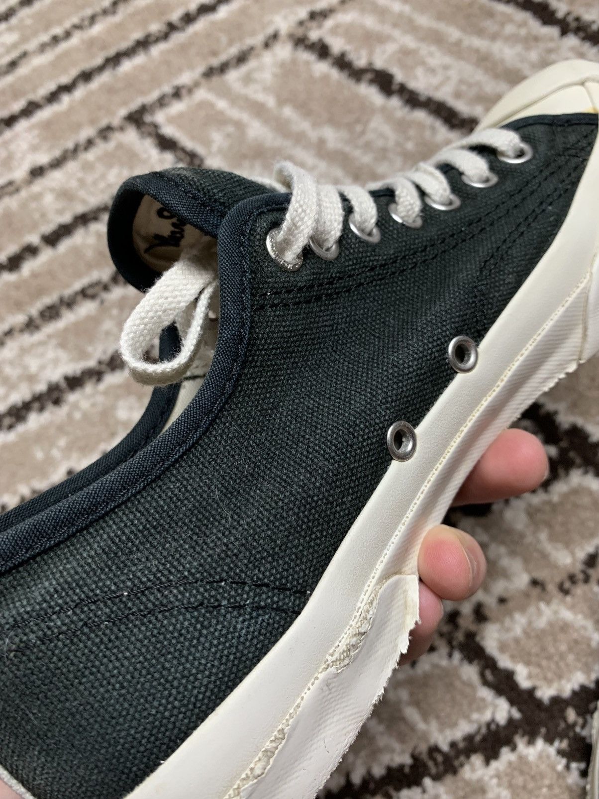 Comme des Garcons PLAY × Converse Converse Jack Purcell x CDG 2008 Collaboration Size US 6.5 / EU 39-40 - 18 Thumbnail