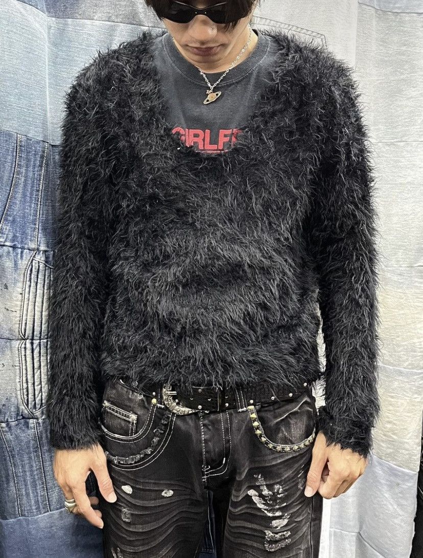 Hysteric Glamour × If Six Was Nine × Japanese Brand mohair knitwear availmode japanese ifsixwasnine style Size US M / EU 48-50 / 2 - 2 Thumbnail