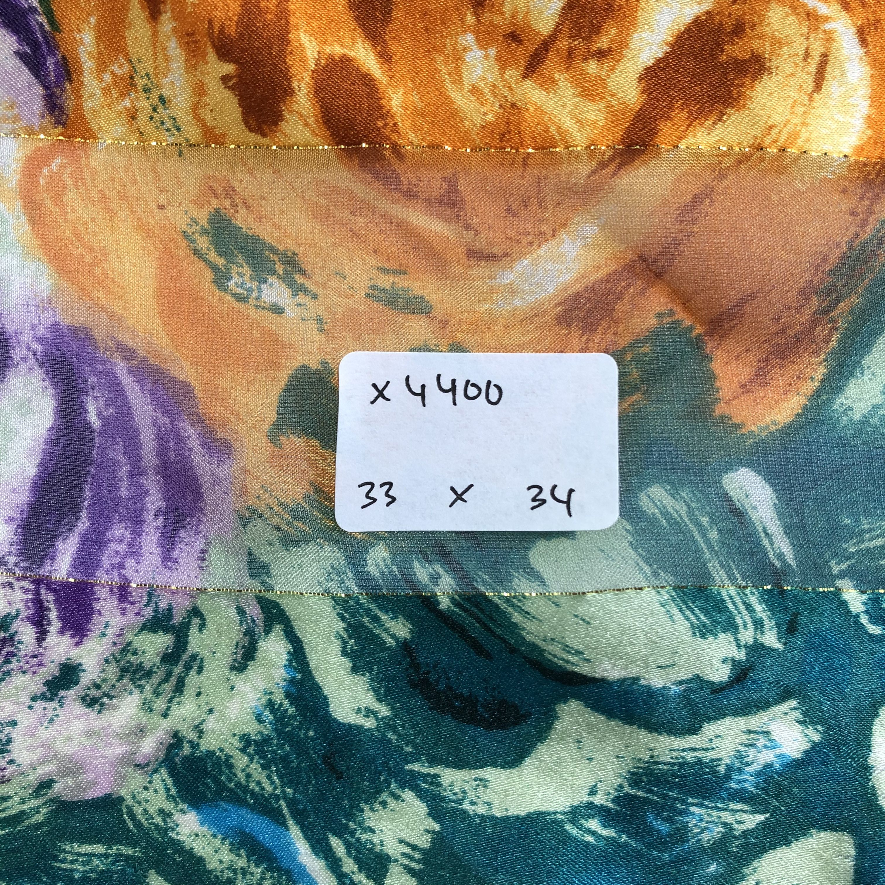 Vintage Vintage Silk Scarf Size ONE SIZE - 7 Thumbnail