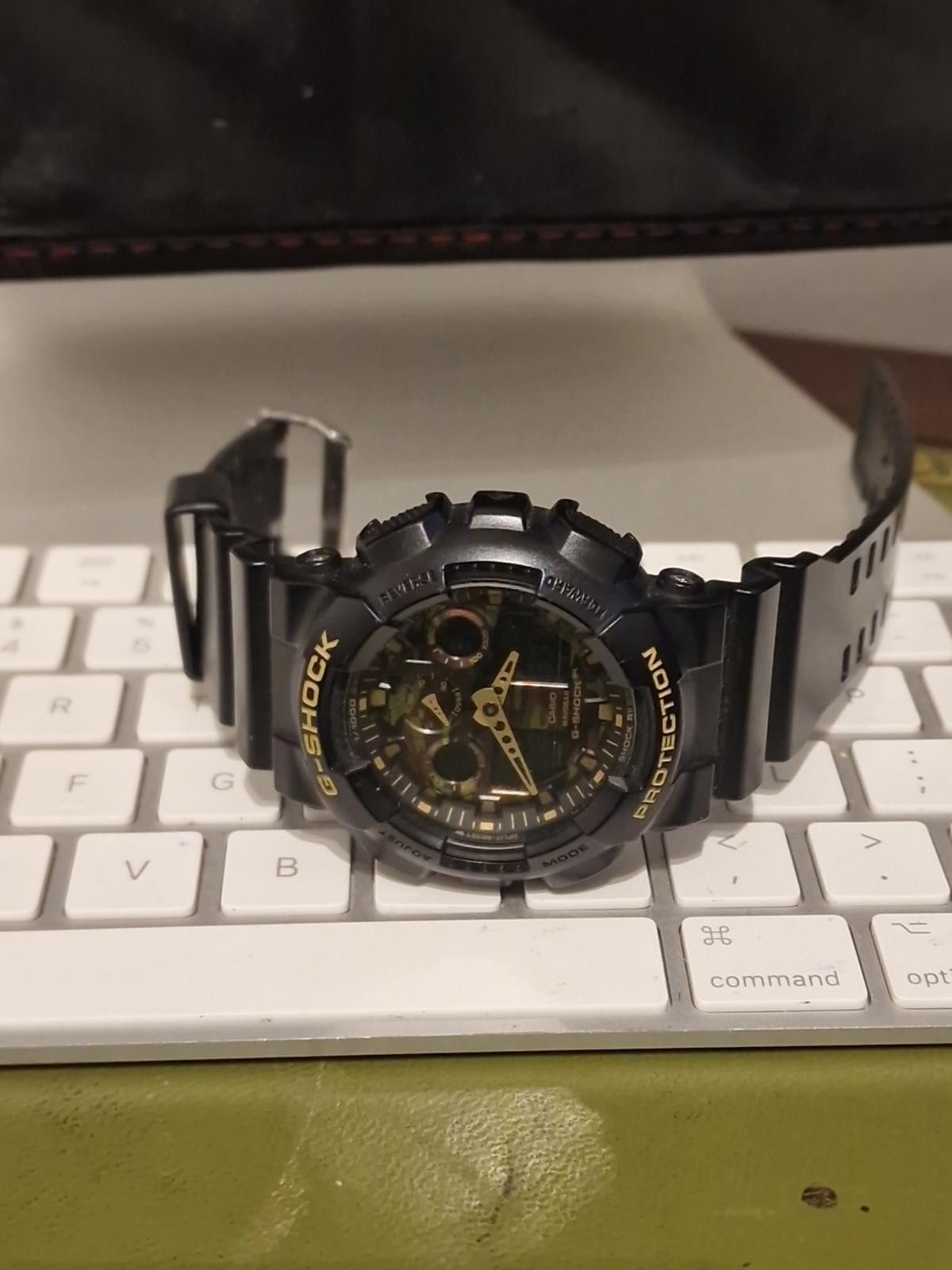 Casio Casio G-Shock GA-100 Alarm Camouflage Watch Useed Great Cond Size ONE SIZE - 4 Thumbnail
