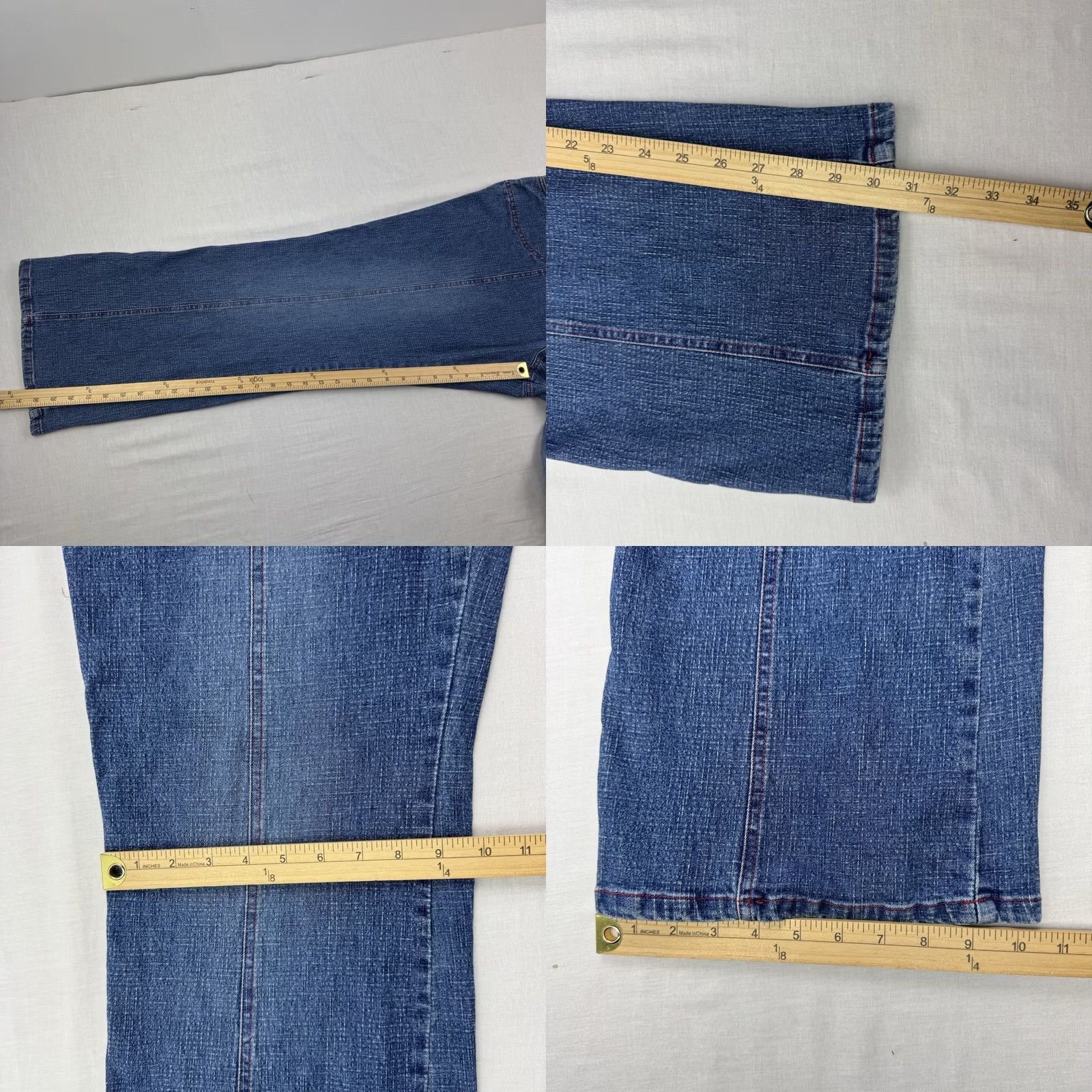 Vintage VINTAGE O! Jeans Womens 16 Mom Jeans High Waisted Hipster Hippie Punk 90s 80s Blue Size 38" / US 16 / IT 52 - 8 Thumbnail