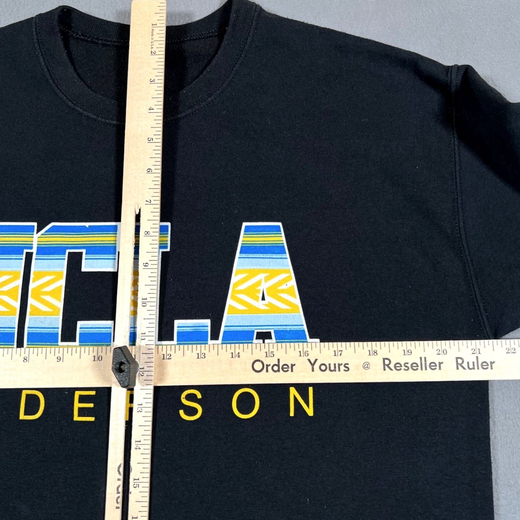 JW Anderson UCLA Sweatshirt Mens Large Black Crewneck Pullover Collegiate Sweater Anderson Size US L / EU 52-54 / 3 - 5 Thumbnail
