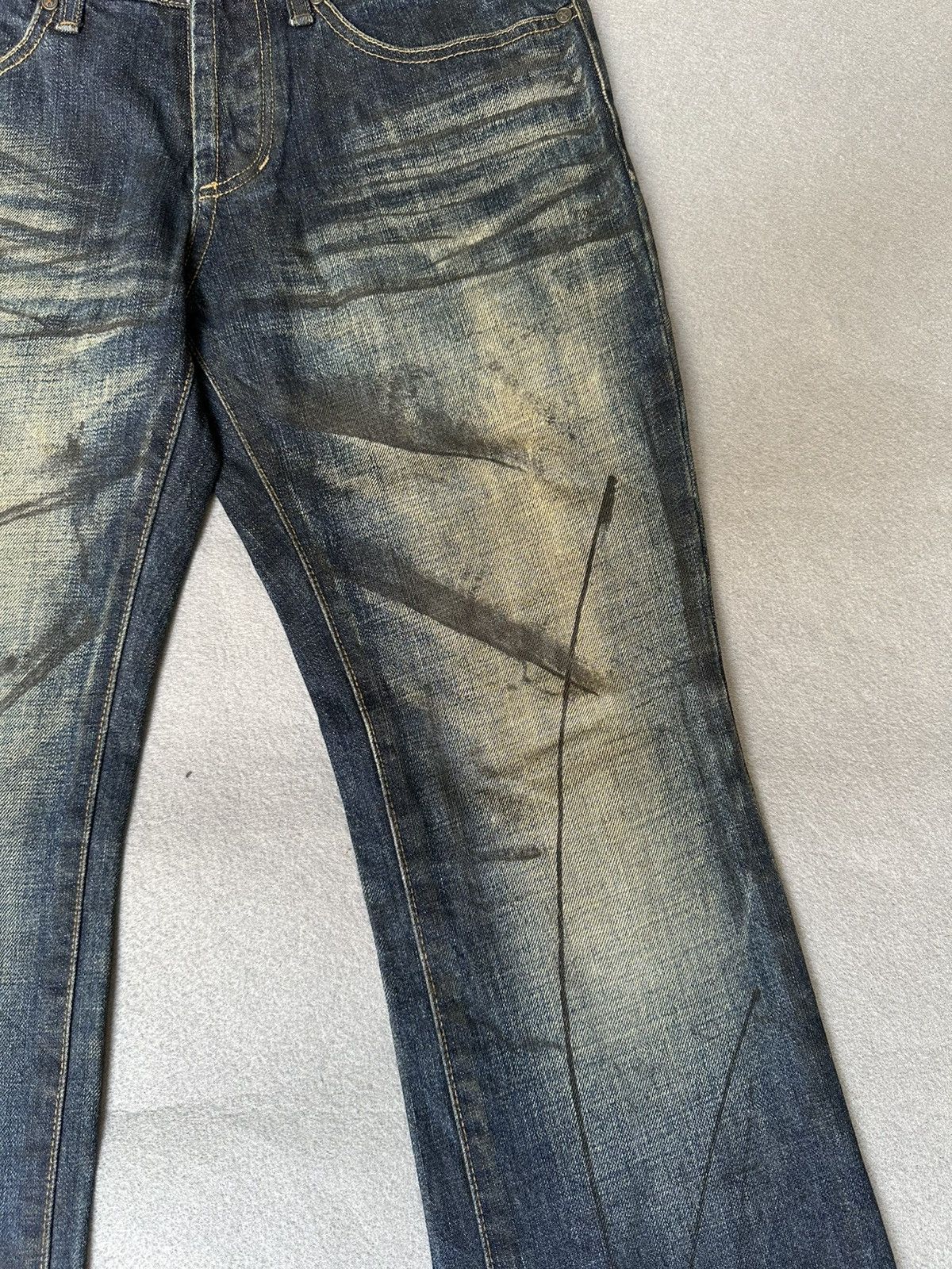 Japanese Brand FLARE Jack Rose Denim Japan Size US 30 / EU 46 - 8 Thumbnail