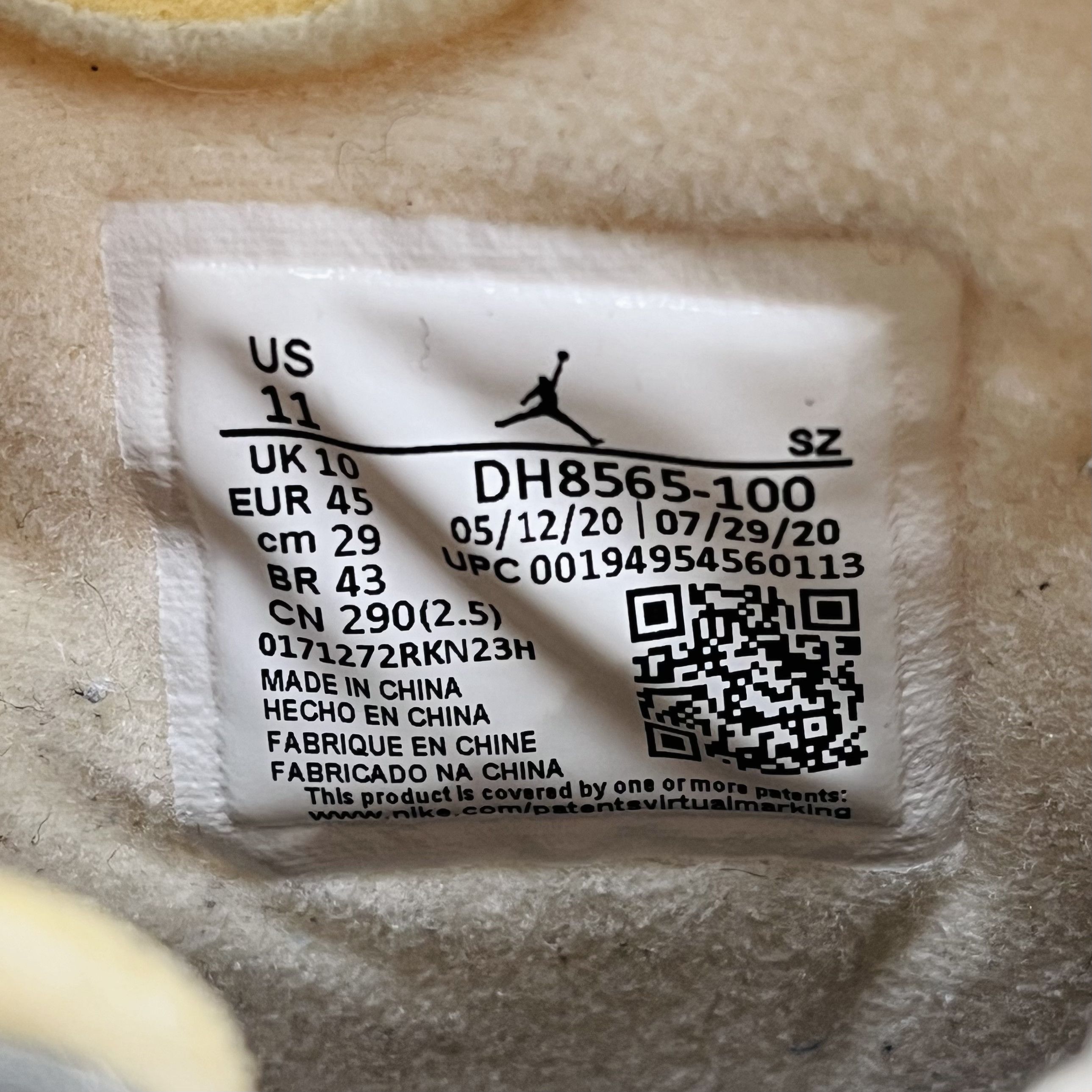 Nike × Off-White Air Jordan 5 Retro x Off-White Sail Size US 11 / EU 44 - 14 Thumbnail