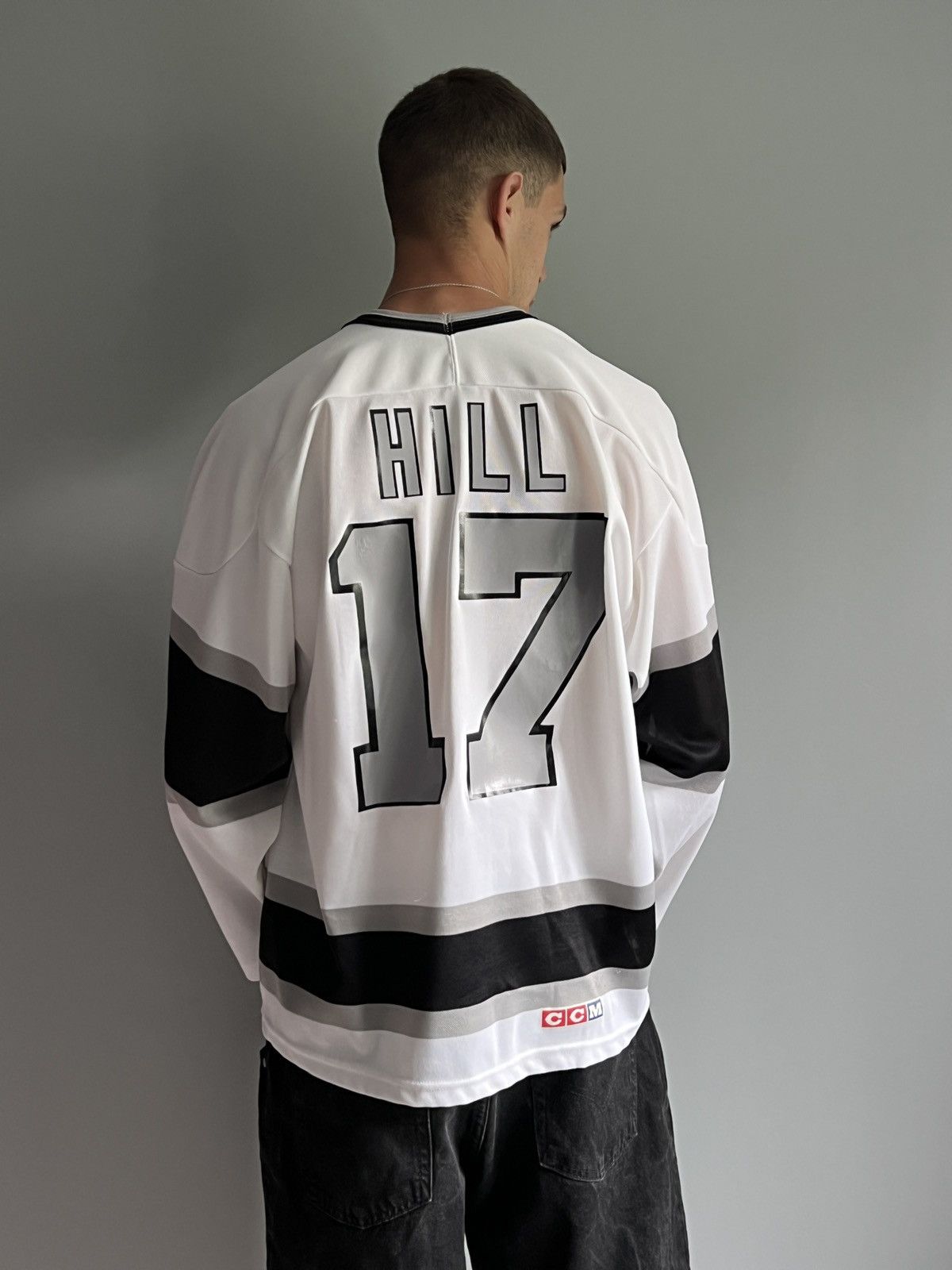 NHL Vintage Sean Hill Los Angeles Kings Jersey Size US L / EU 52-54 / 3 - 1 Thumbnail