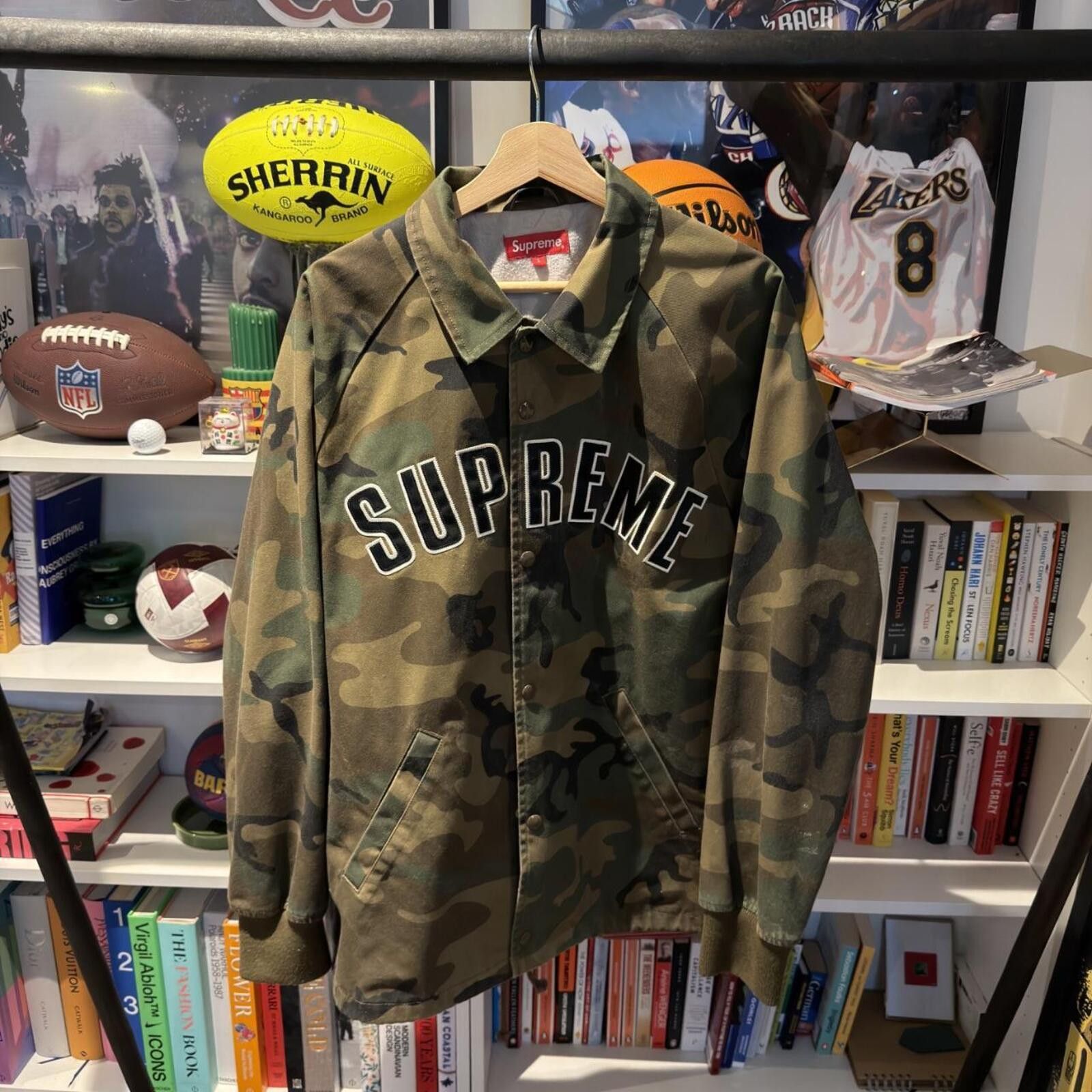 Supreme Supreme 15AW Twill Coach Jacket Camo Size US L / EU 52-54 / 3 - 1 Thumbnail