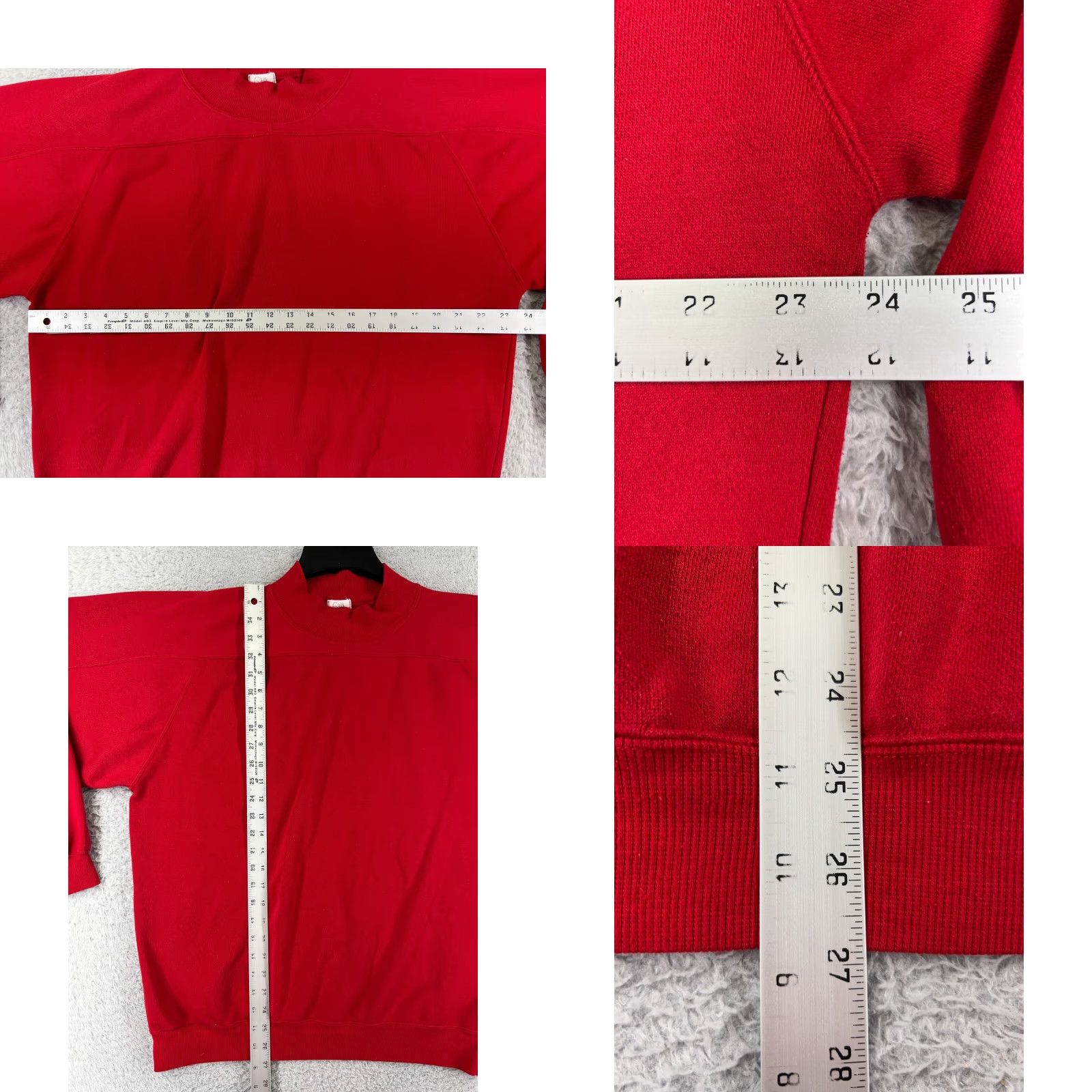 Gap VINTAGE Gap Mens Large Red Crew Neck Pullover Sweatshirt Jersey Knit 90s Style Classic Football Ski Hip Hop Beach University USA Shirts? Size US L / EU 52-54 / 3 - 8 Thumbnail