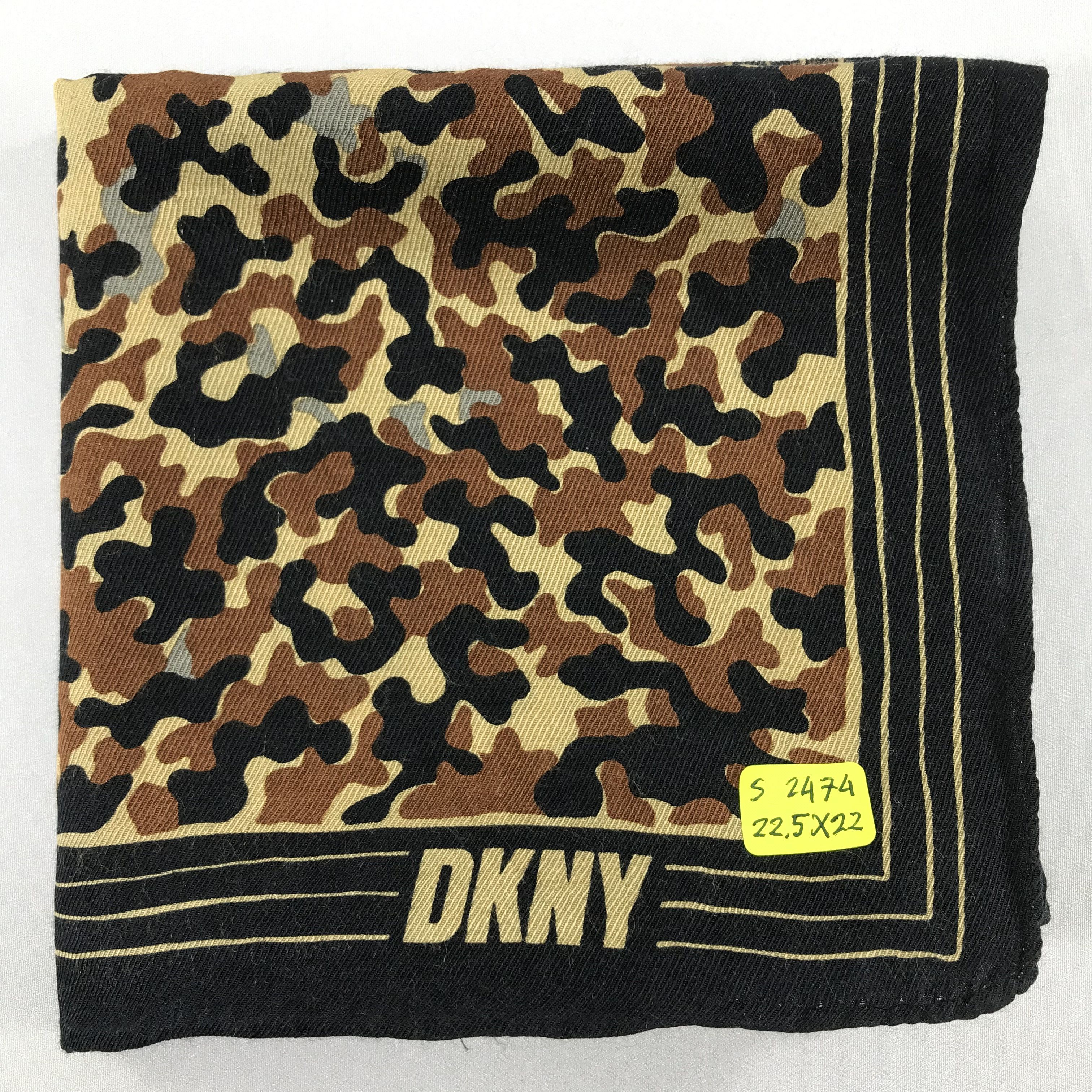 DKNY × Vintage DKNY Silk Scarf - S2474 Size ONE SIZE - 4 Thumbnail