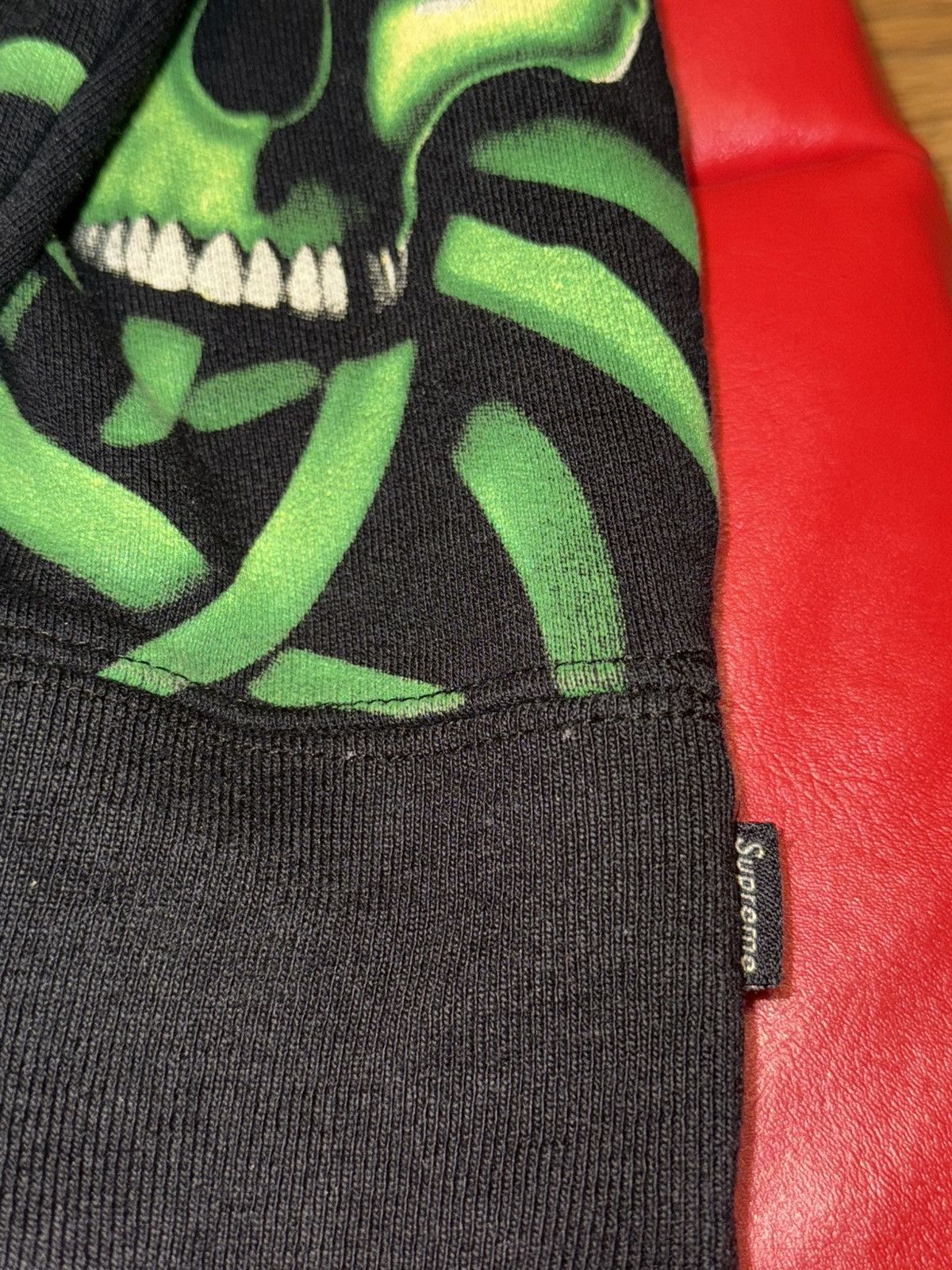 Liquid Blue × Supreme SS18 Supreme Skull Pile Hooded Sweatshirt Size XL Size US XL / EU 56 / 4 - 6 Thumbnail