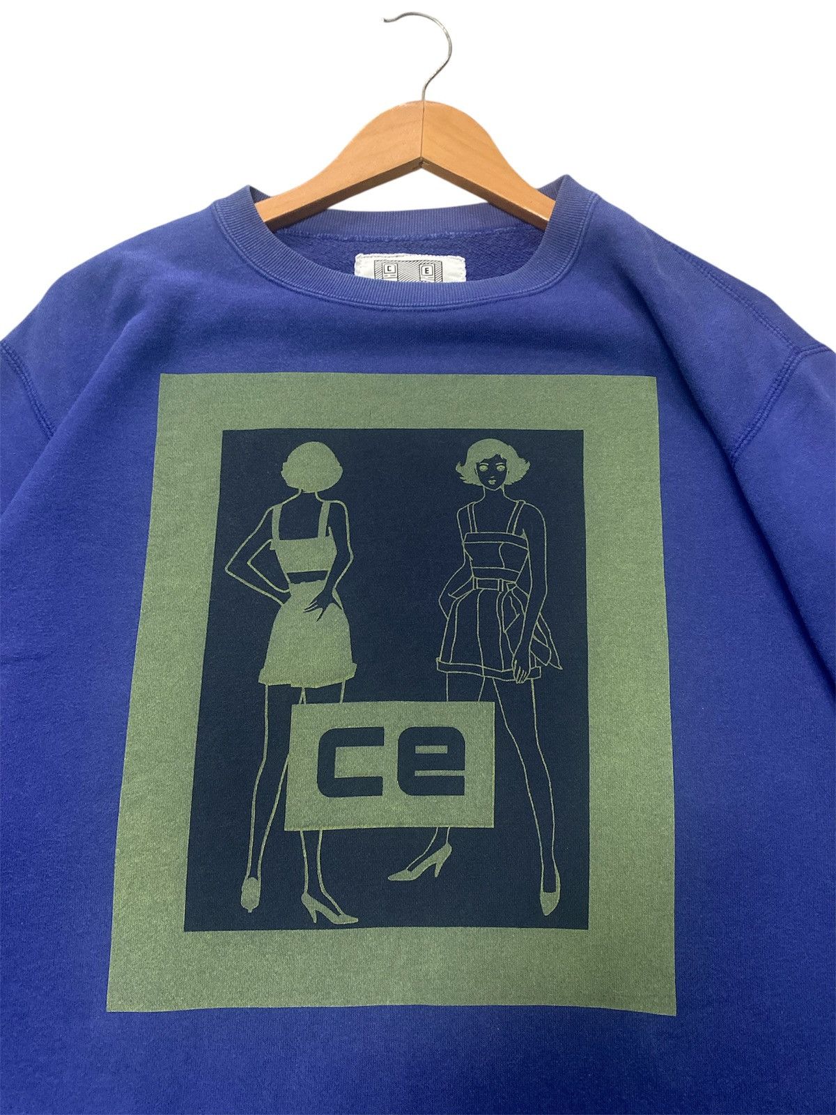 Cav Empt 💥RARE💥 VINTAGE CAV EMPT OTHER SIDE BLUE CREWNECT SWEATSHIRT💥 Size US L / EU 52-54 / 3 - 5 Thumbnail