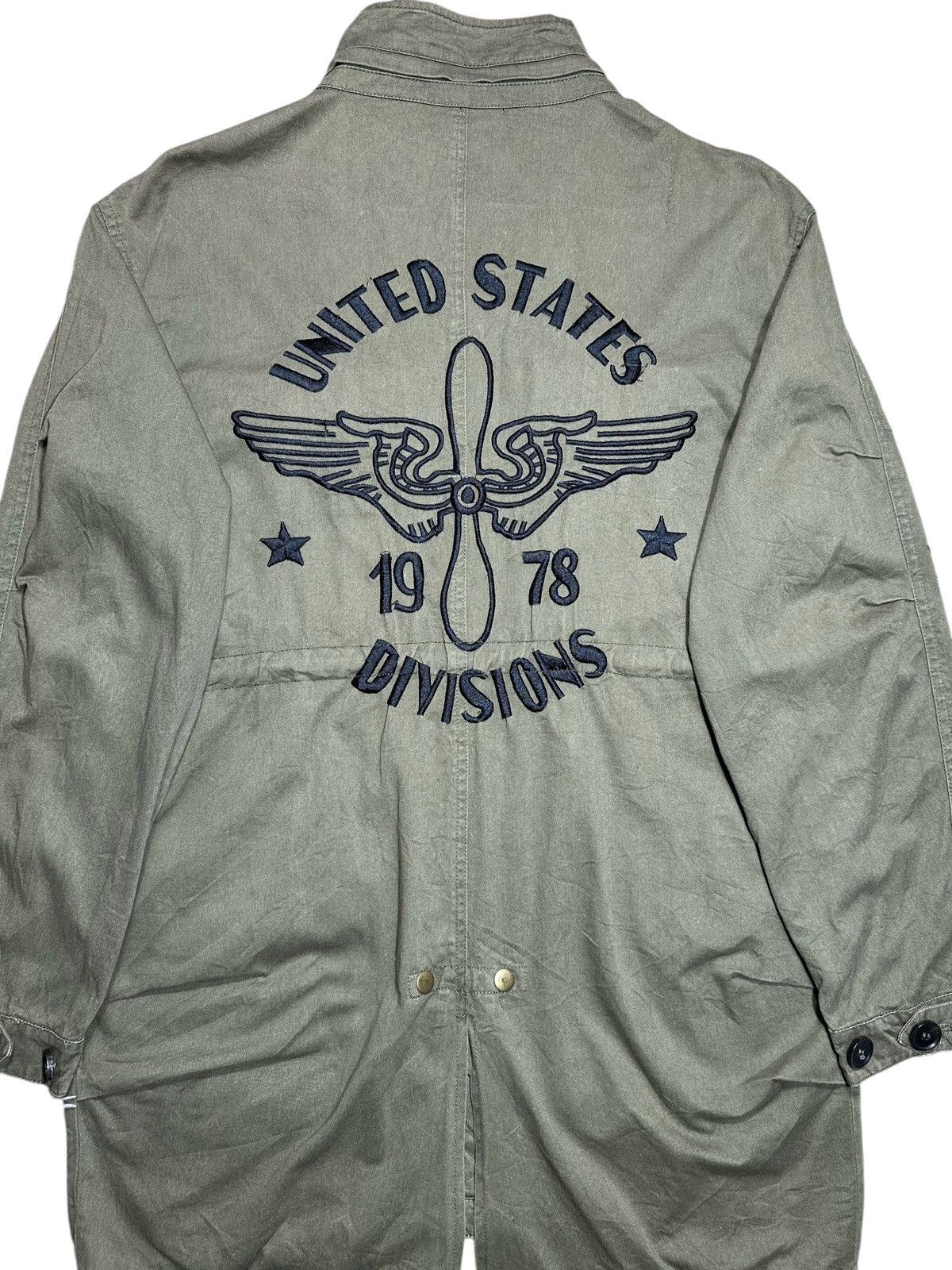 Vintage Closet parka jacket featuring military-style Size US L / EU 52-54 / 3 - 5 Thumbnail