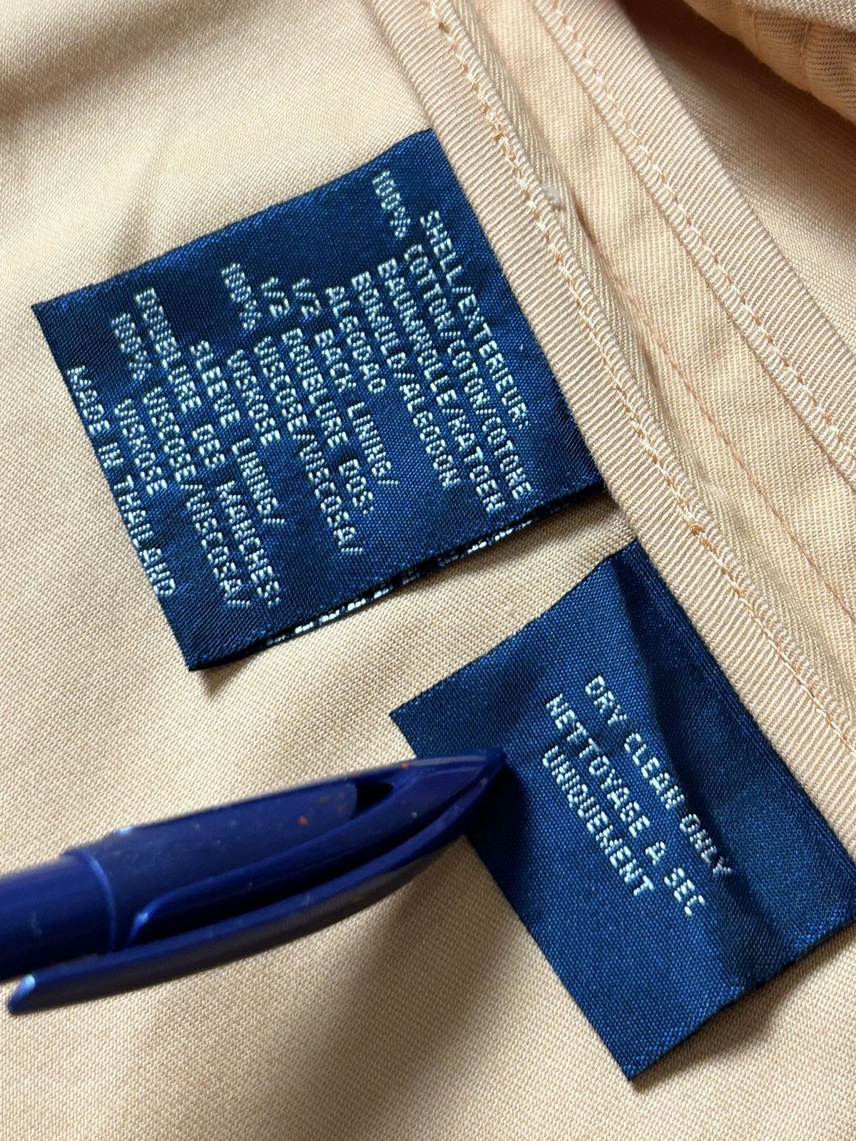 Polo Ralph Lauren × Ralph Lauren × Vintage Vintage 90s Polo Ralph Lauren 3 Button 100% Cotton Blazer Size 46R - 6 Thumbnail