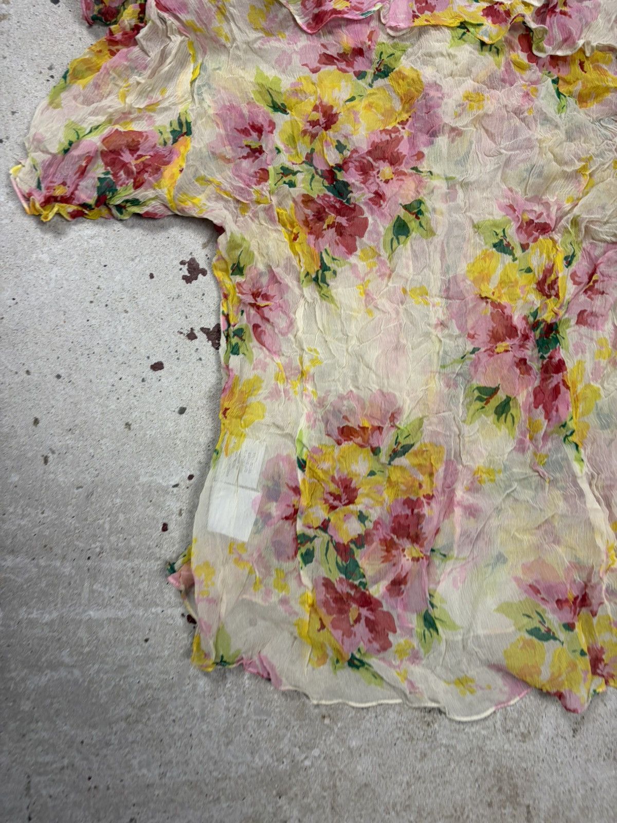 Ralph Lauren Ralph Lauren Mainline Silk Floral Print Blouse Shirt Size M / US 6-8 / IT 42-44 - 12 Thumbnail
