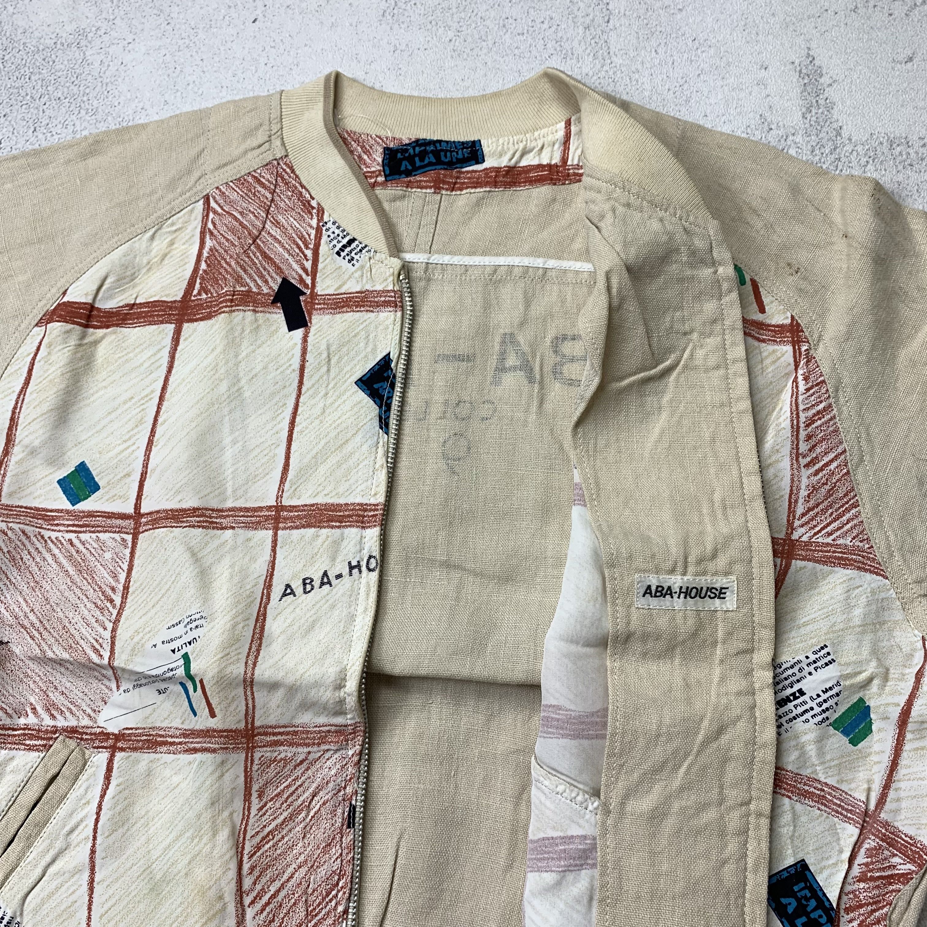 Japanese Brand Vintage Abahouse 1984 Collection Bomber Jacket Size US M / EU 48-50 / 2 - 8 Thumbnail