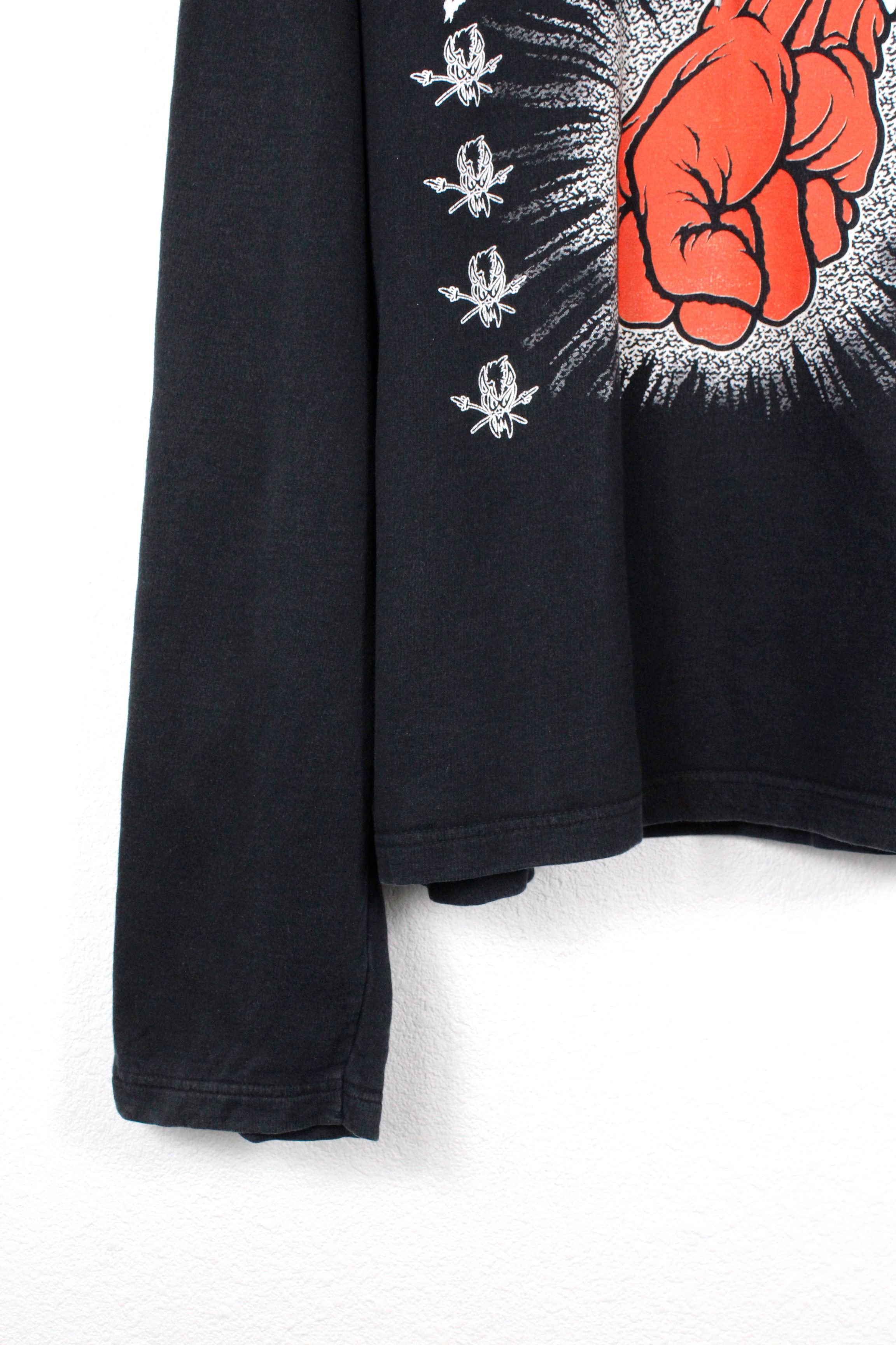 Band Tees × Metallica × Vintage Vintage Metallica St.Anger Reversible Graphic Print Hoodie Size US L / EU 52-54 / 3 - 3 Thumbnail