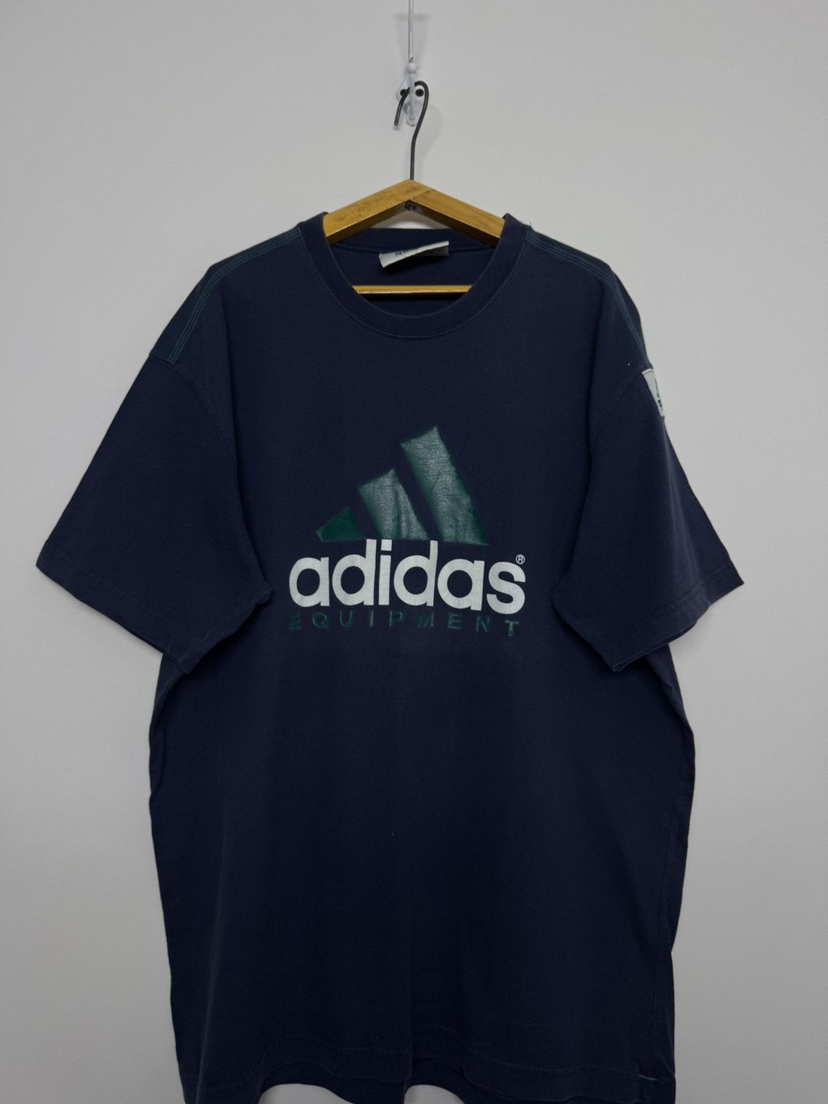 Adidas Adidas Equipment Vintage 90 s T-Shirt Size US L / EU 52-54 / 3 - 2 Thumbnail
