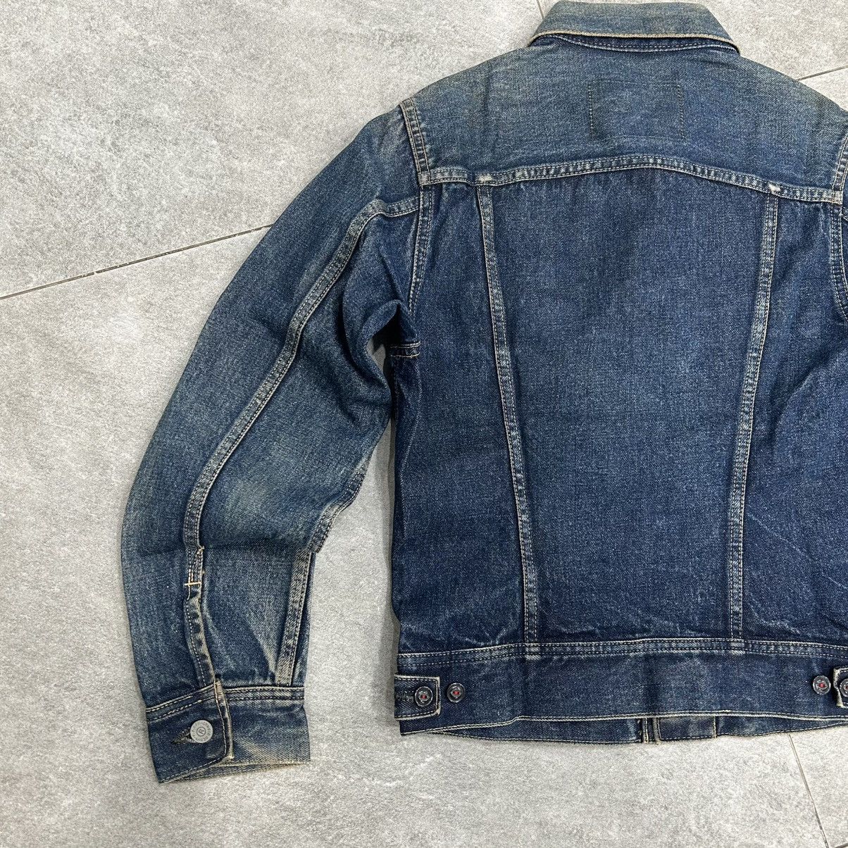 45rpm Vintage 90s Trucker Denim Faded 45Rpm Size US XS / EU 42 / 0 - 12 Thumbnail