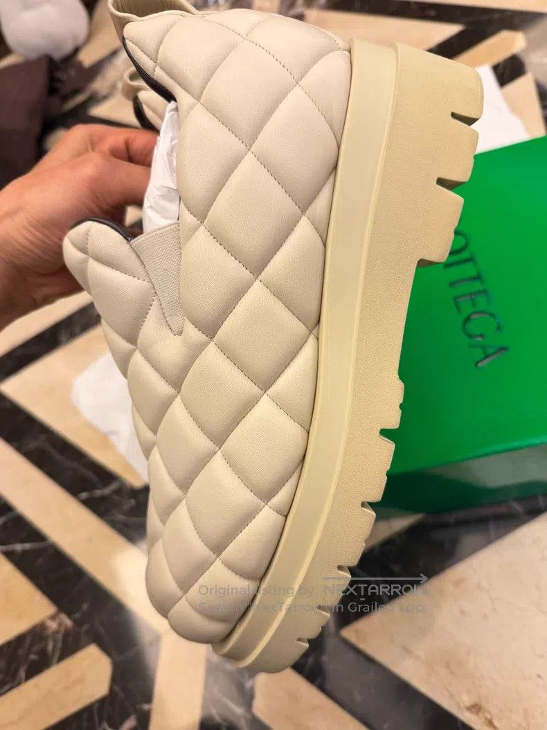 Bottega Veneta Bottega Veneta White Pineapple Leather Shoes Size US 9.5 / EU 42-43 - 3 Thumbnail