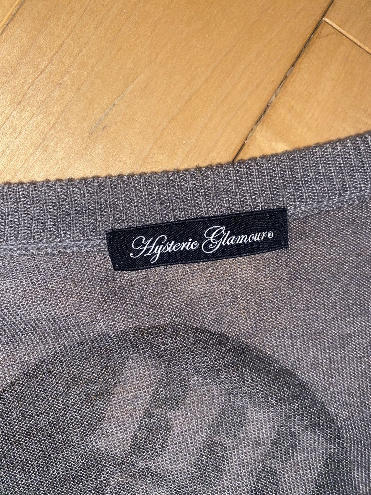 Hysteric Glamour Hysteric Glamour grey cardigan Size S / US 4 / IT 40 - 2 Thumbnail