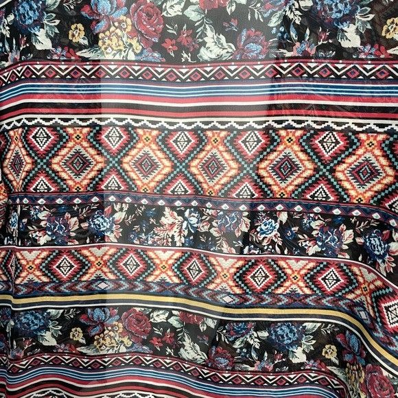 Other California Gypsy Boho Sheer Open Front Kimono Medium Size M / US 6-8 / IT 42-44 - 6 Thumbnail