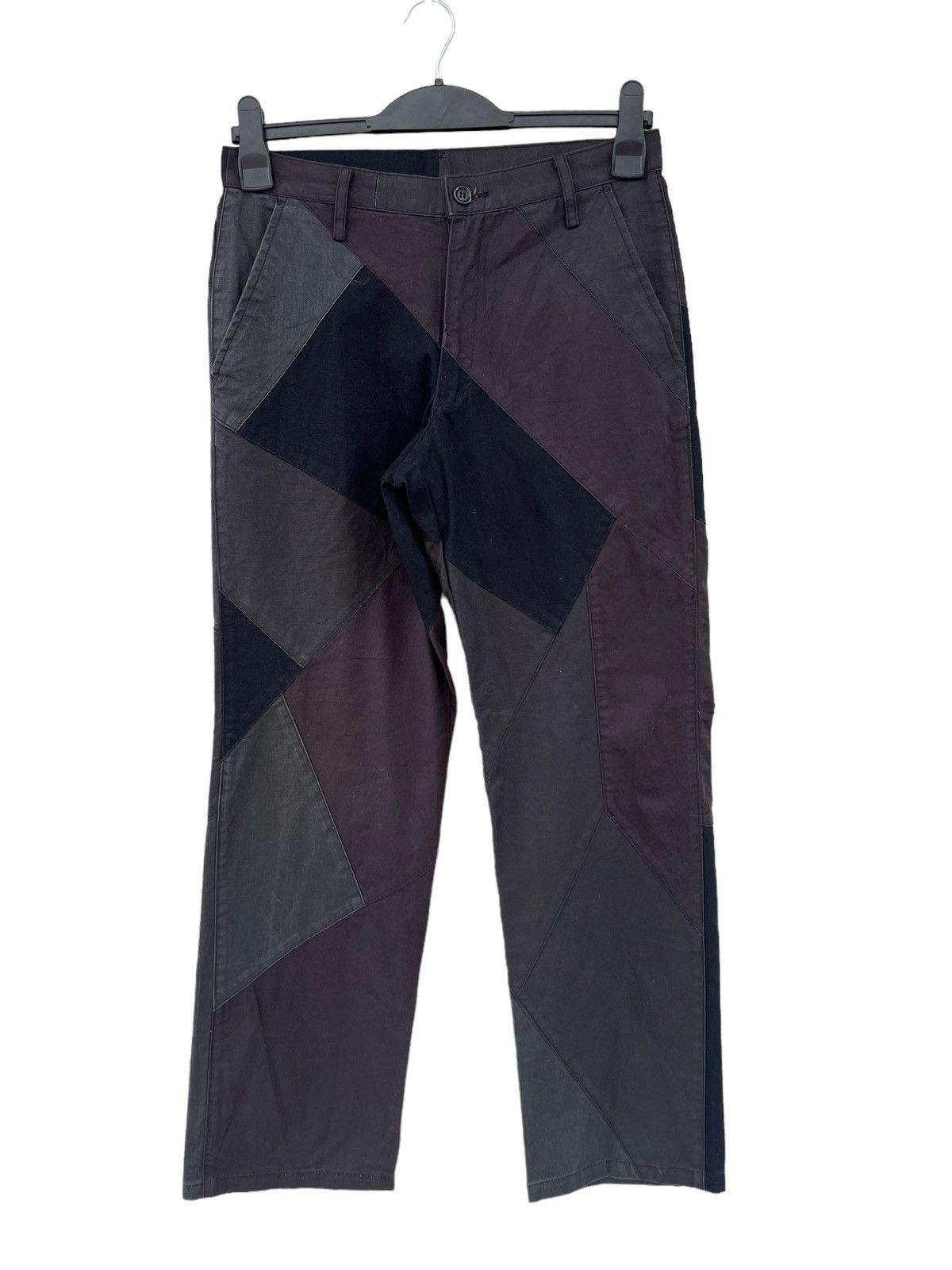 The Viridi-anne VIRUS Japan Multiple Patchwork Waxed Chinos Trouser Pant Size US 30 / EU 46 - 6 Thumbnail