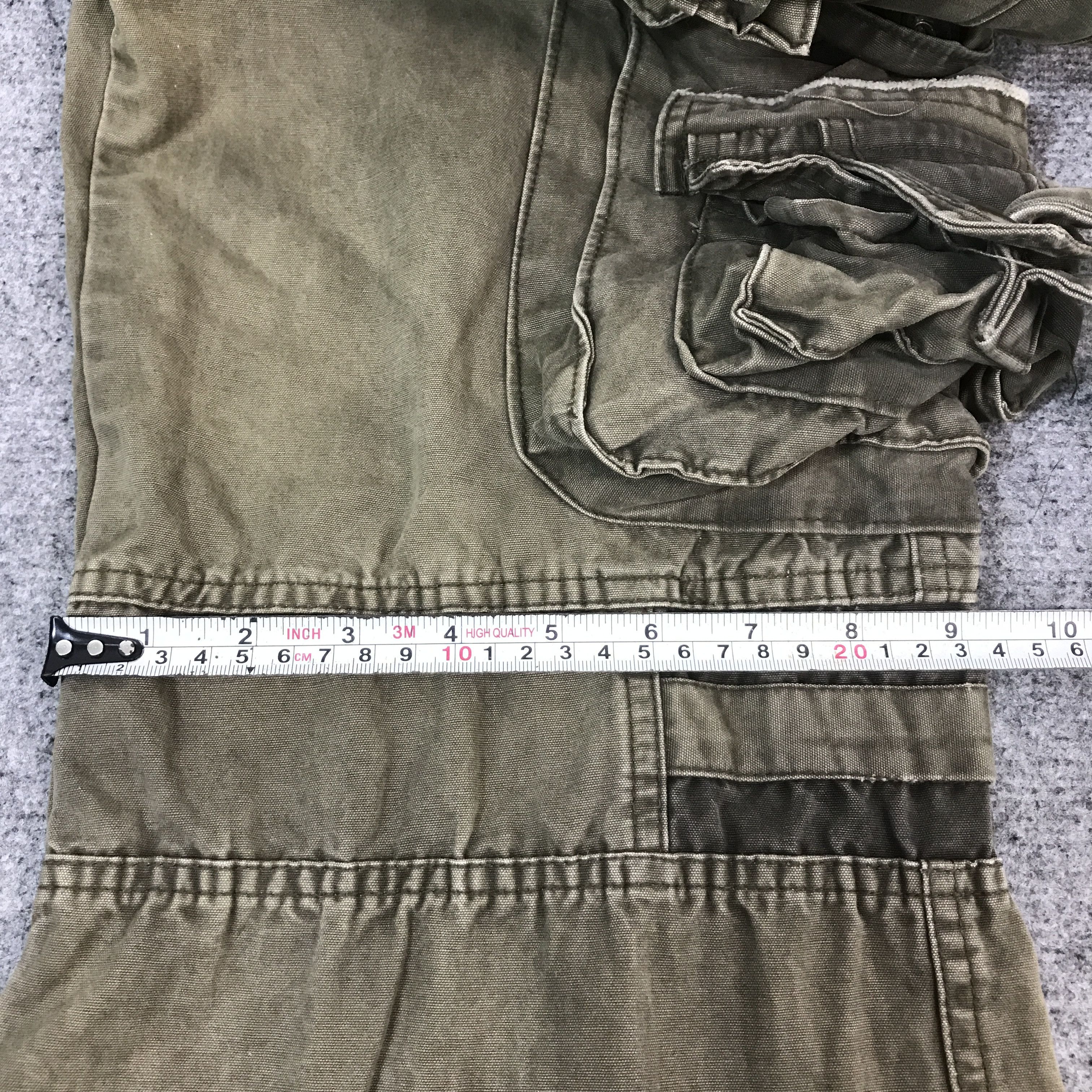 Japanese Brand BLUE LUIS CARGO BONDAGE STYLE PANTS Size US 28 / EU 44 - 11 Thumbnail