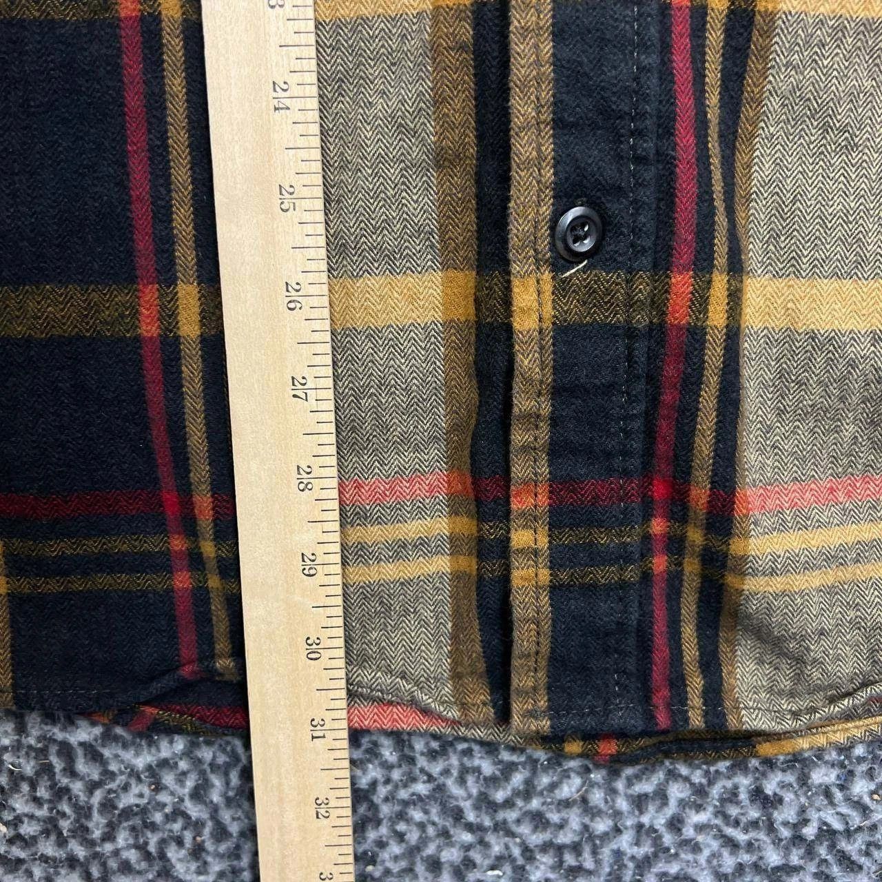 Orvis Orvis Button Up Shirt Men Brown Flannel Plaid Cotton 2XL Size US XXL / EU 58 / 5 - 4 Thumbnail