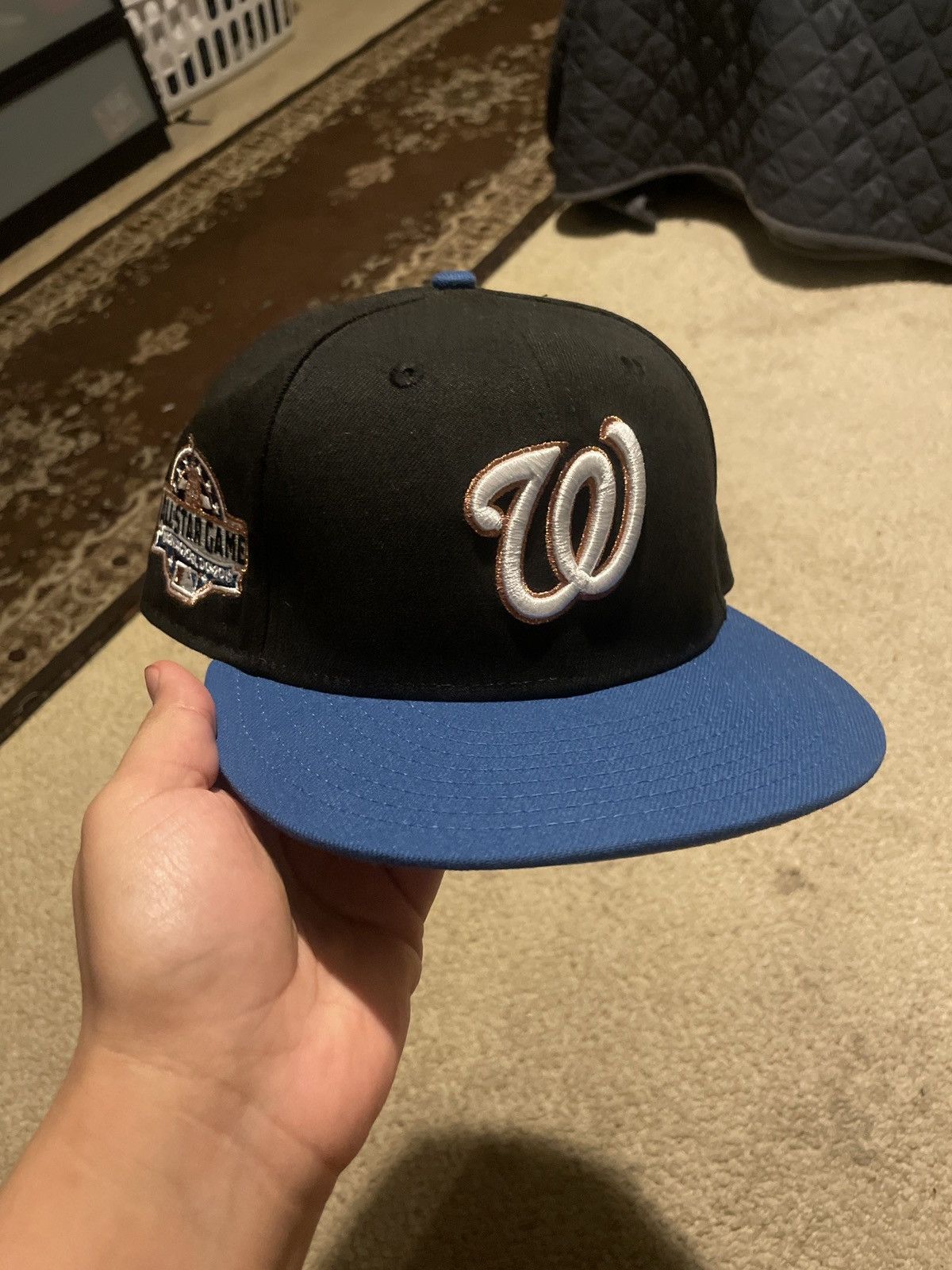 New Era Washington nationals hat 7 1/2 Size ONE SIZE - 1 Thumbnail