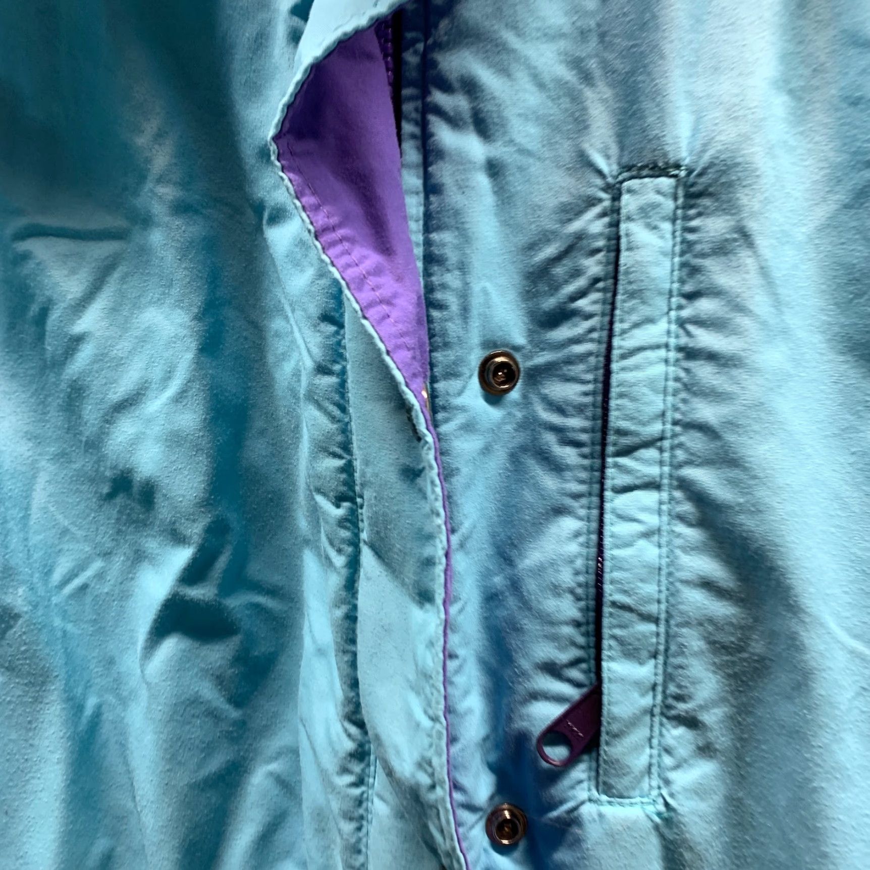 Vintage VINTAGE L.L. Bean Jacket Womens Medium Blue Gray Coat Zip Hooded Puffer Casual Parka 90s Mens/Womens Size M / US 6-8 / IT 42-44 - 7 Thumbnail