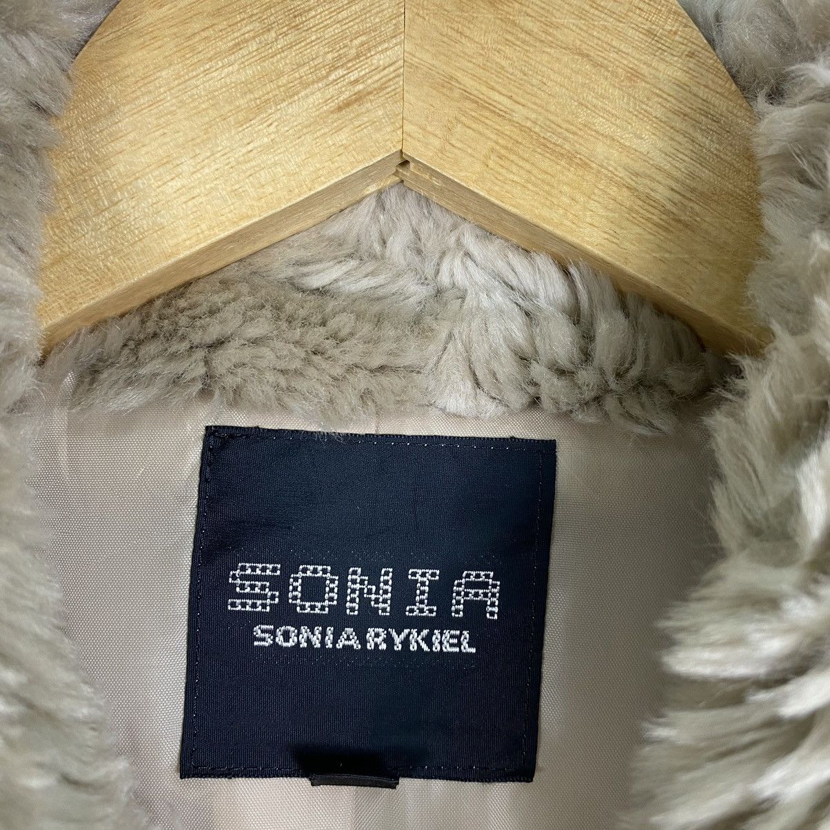 Japanese Brand Sonia Rykiel Homme Fur Collar Long Jacket Size US M / EU 48-50 / 2 - 11 Thumbnail