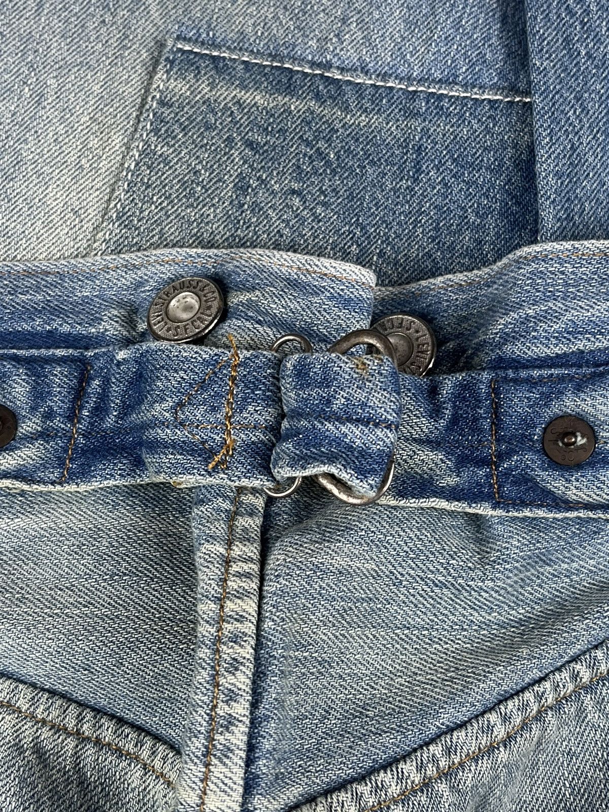 Levi's × Levi's Vintage Clothing Big E Levi’s engineered cinch waist button jeans rare 24w Size 24" / US 00 / IT 34 - 7 Thumbnail