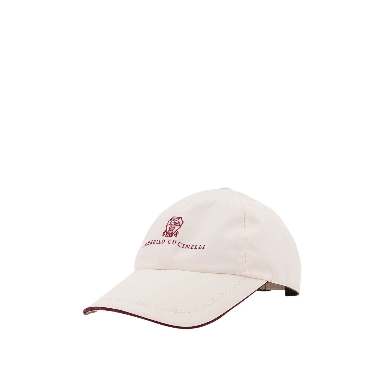 Brunello Cucinelli BRUNELLO CUCINELLI White Baseball Cap New & Authentic (Men's Size ONE SIZE - 2 Thumbnail