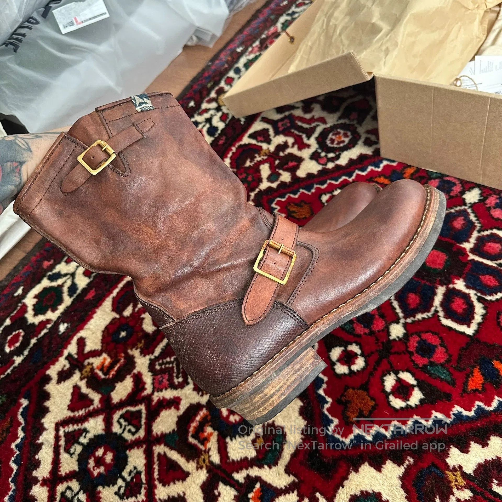 Visvim VISVIM 25AW ICT T.W.O. Engineer Boots 8. Size US 8 / EU 41 - 3 Thumbnail